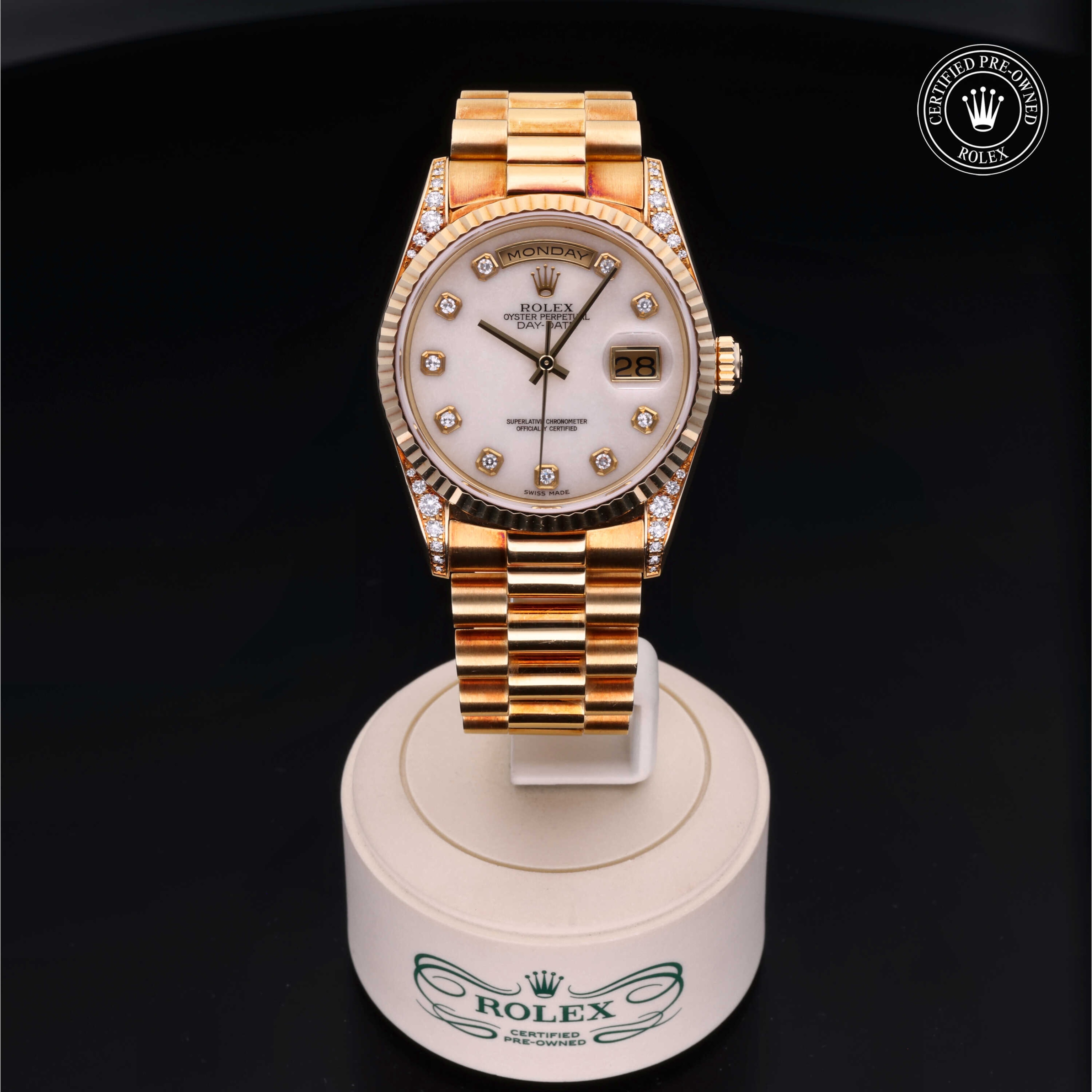 Model image: rolex-certified-pre-owned-Oyster Perpetual Day-Date-36mm-18ct Yellow Gold-1990s-18338 thumbnail 0