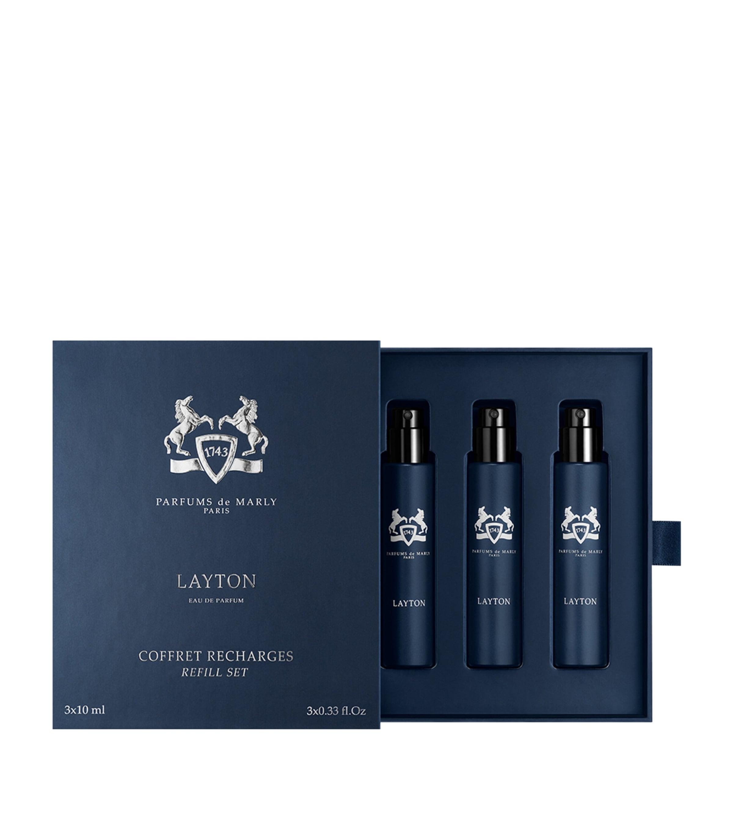 Layton Eau De Parfum Travel Refill Set (3 x 10ml) NO COLOUR Image 2