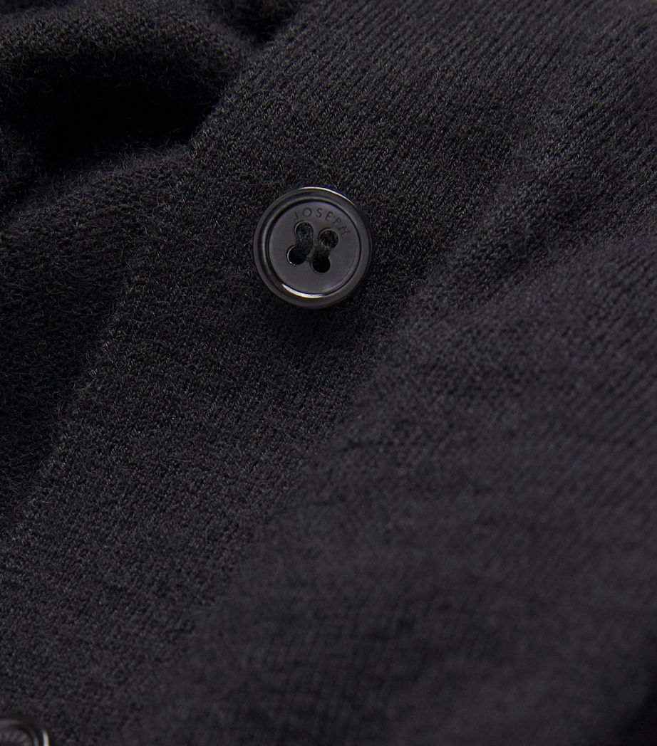 Cashmere Cashair Cardigan BLACK Image 5