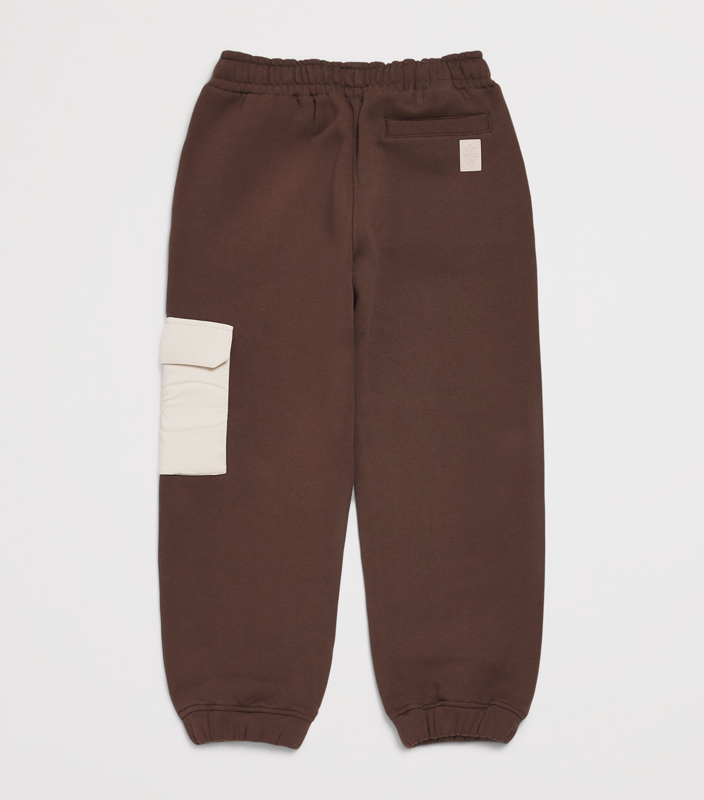 Eleventy Kids Cotton Drawstring Sweatpants (2-16 Years) Brown/beige Image 2
