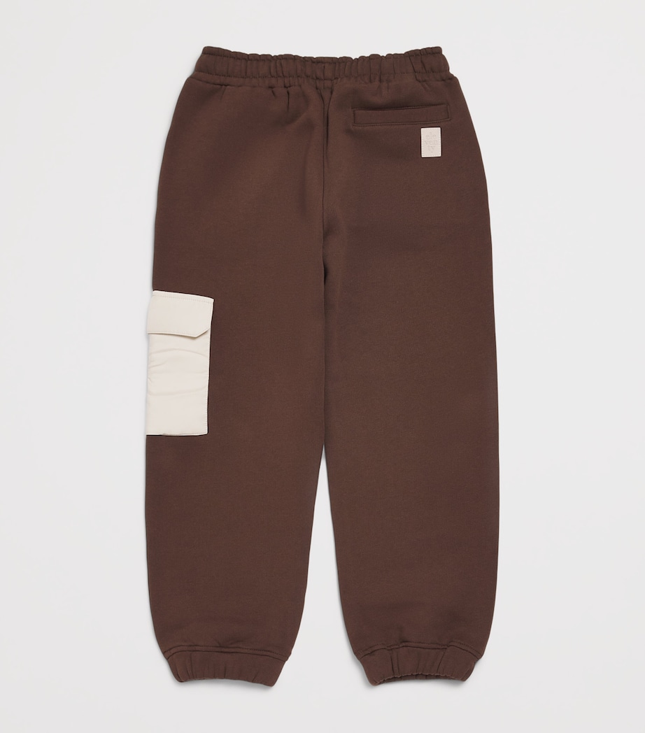 Eleventy Kids Cotton Drawstring Sweatpants (2-16 Years) Brown/beige Image 2