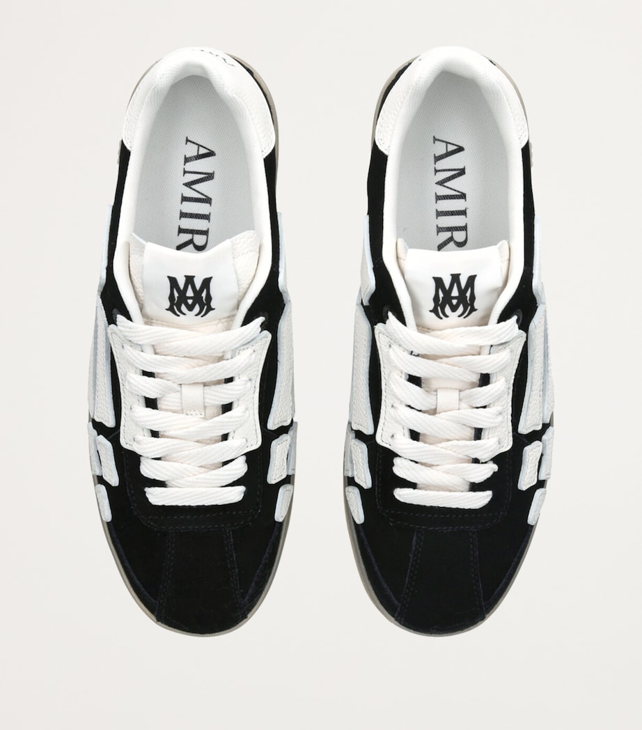 Suede Pacific Bones Low-Top Sneakers BLACK Image 4