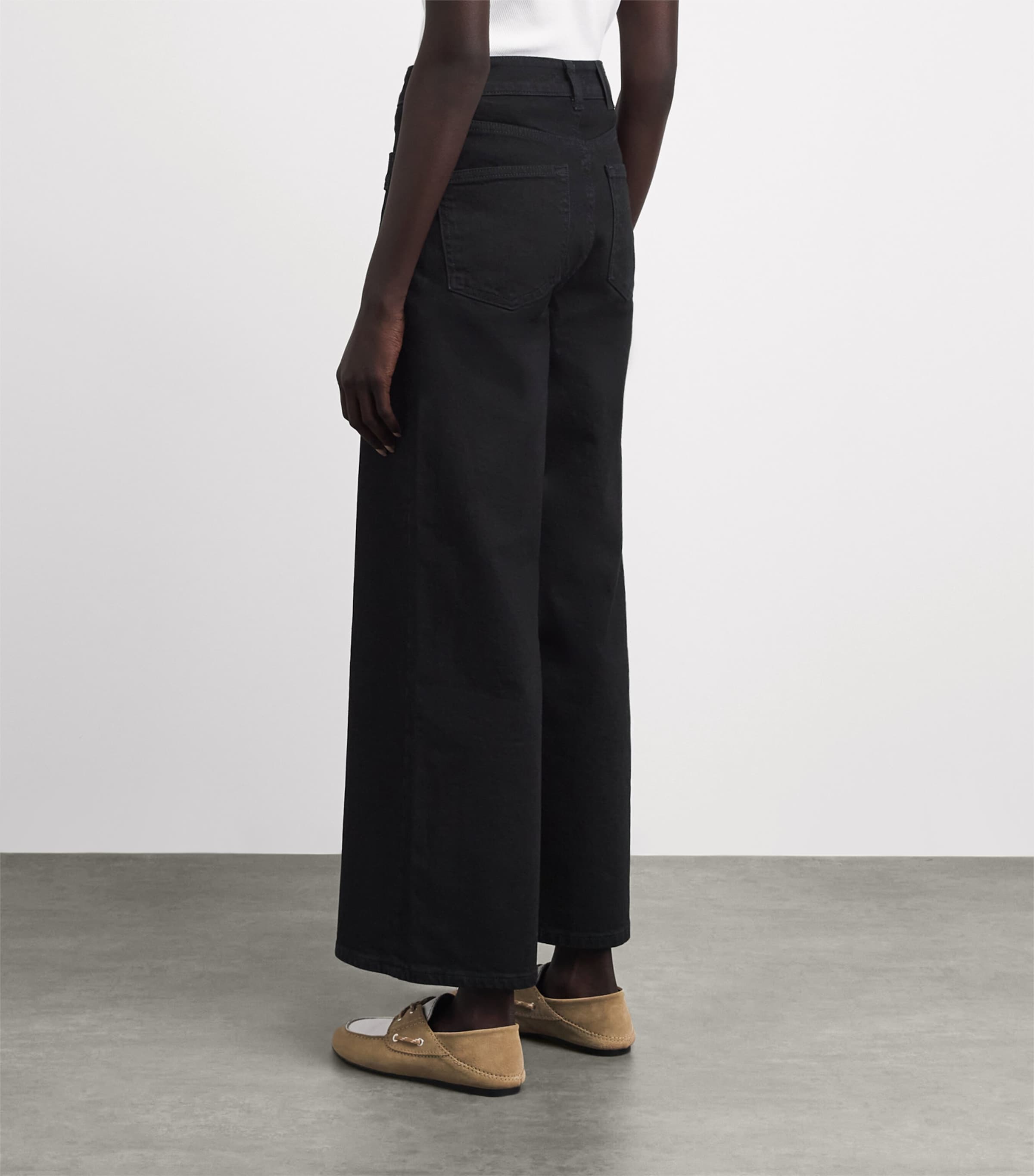 Maje Womens Straight Jeans Black Image 5