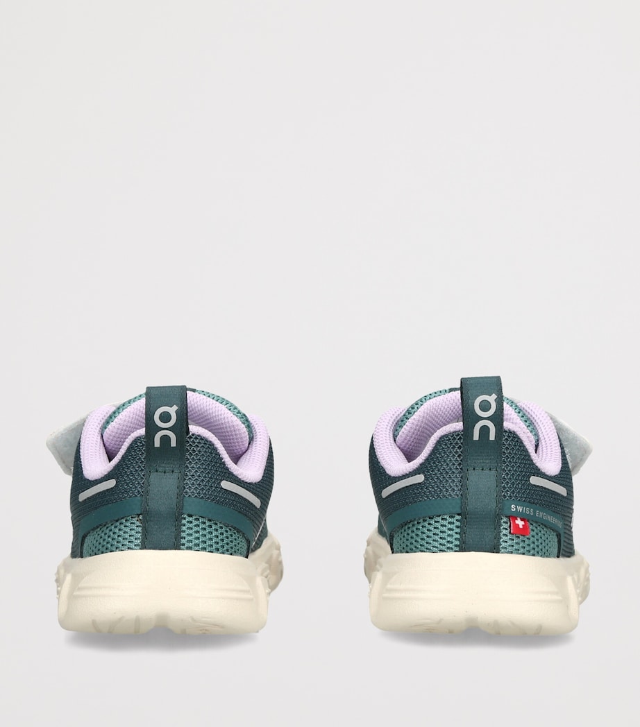 ON Running Cloud Dash Trainers Green Comb Image 4