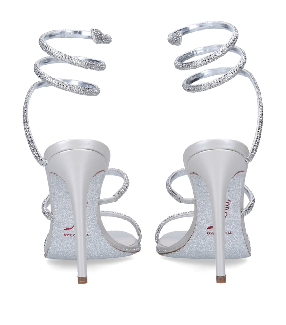 Embellished Cleo Sandals 105 SILVER Image 6