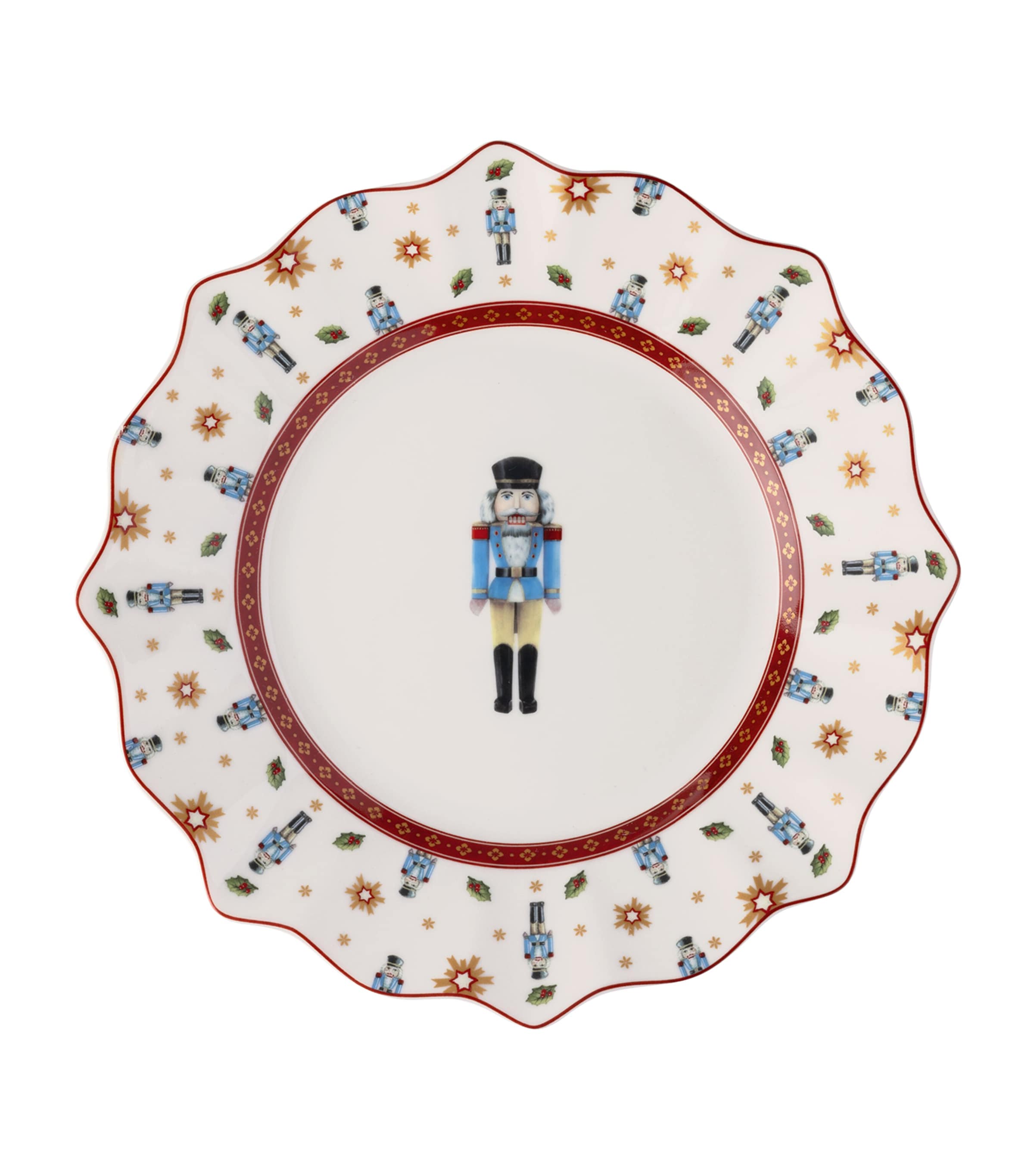 Porcelain Nutcracker Toy's Delight 6-Piece Breakfast Set MULTI Image 4