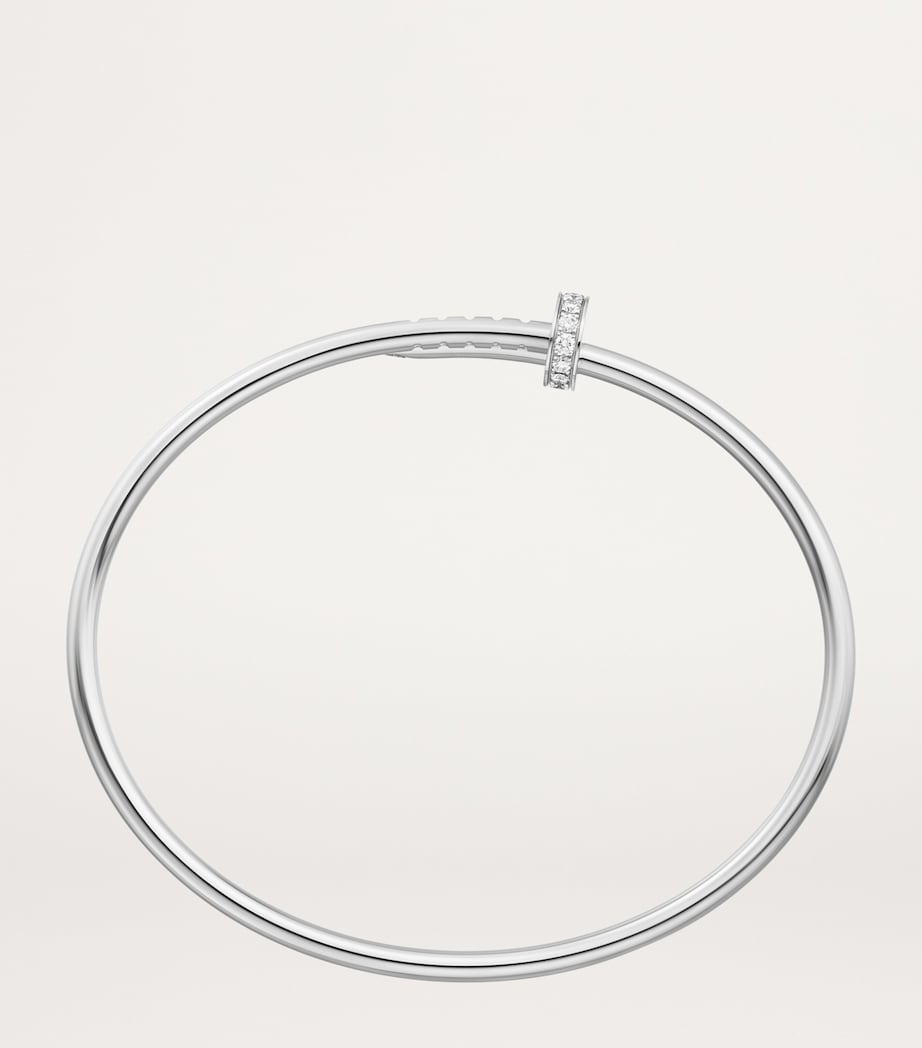 White Gold and Diamond Juste Un Clou Bracelet WHITE GOLD Image 3