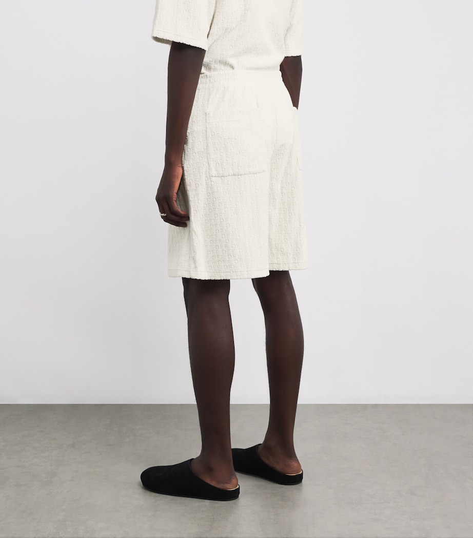 Terry Logo Shorts CREAM Image 4