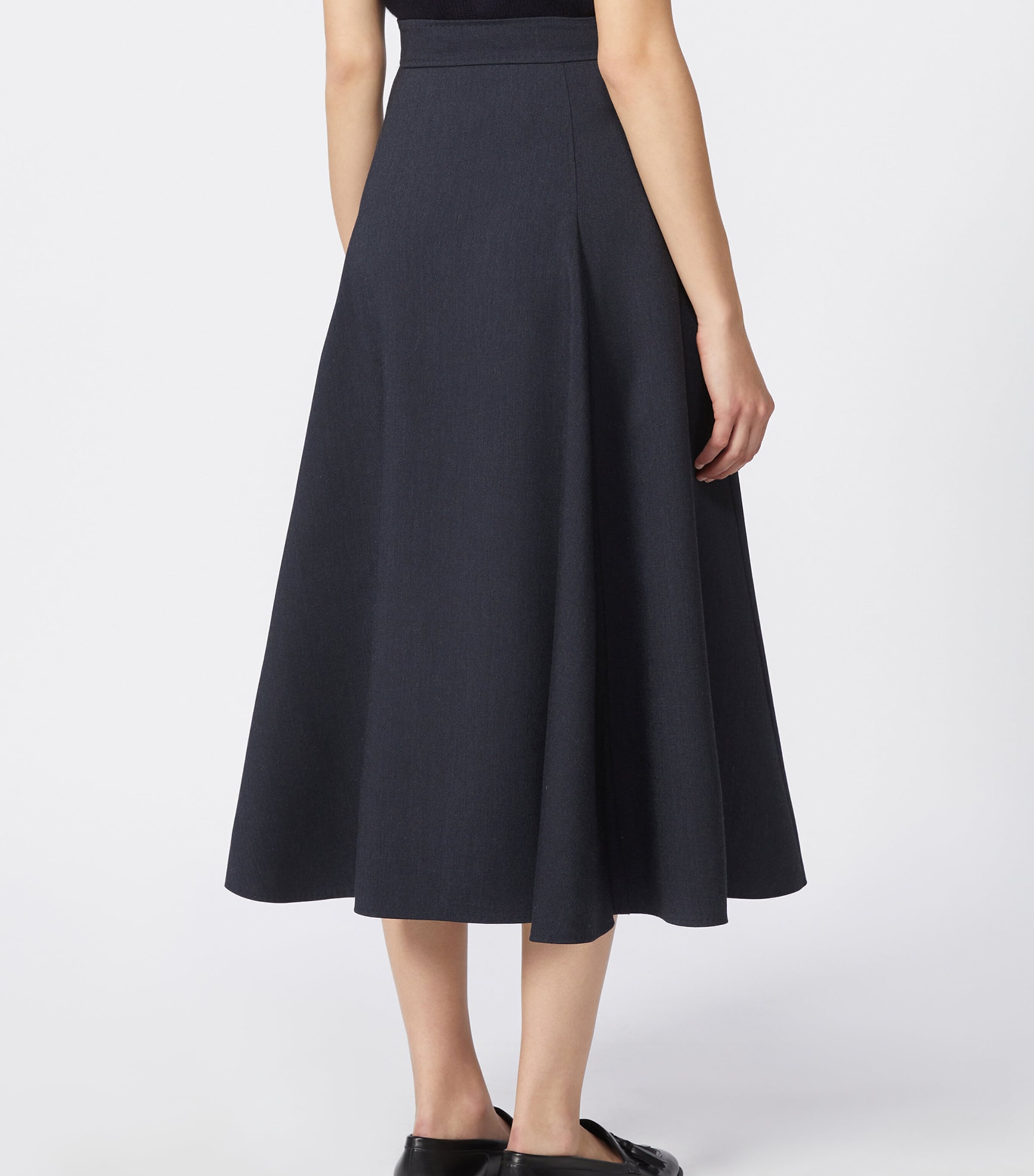 Jersey Tech Midi Skirt ULTRAMARINE Image 4
