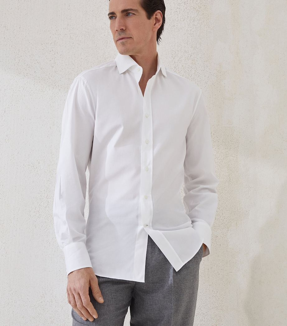Cotton Twill Slim-Fit Shirt C159 Image 2