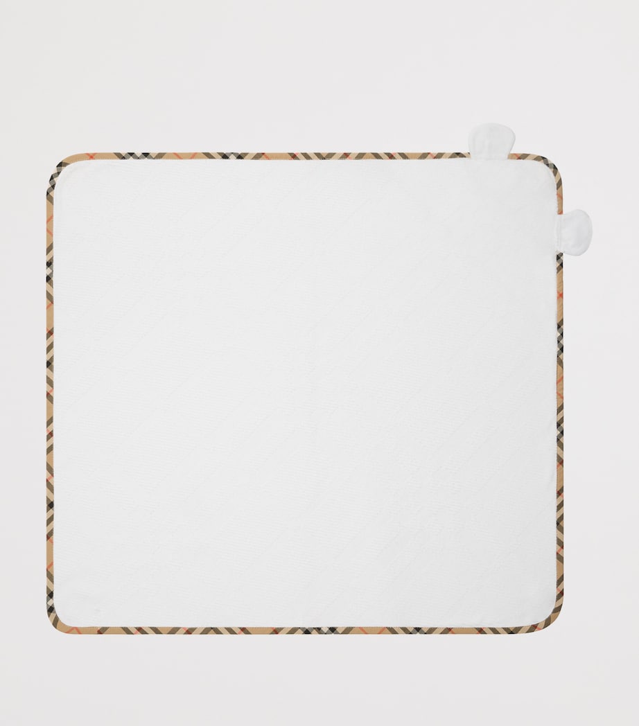 Check 2-Piece Bathtime Gift Set WHITE Image 3