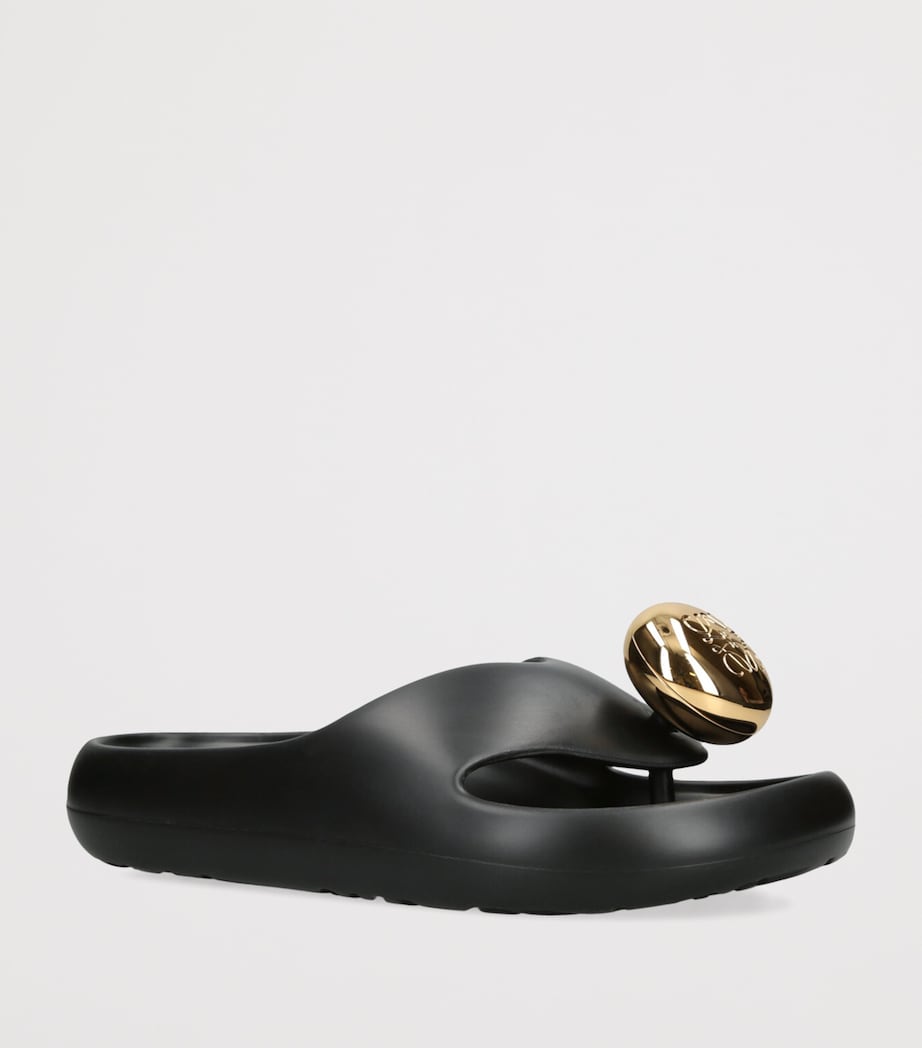 Foam Pebble Flip Flops BLACK/COMB Image 3