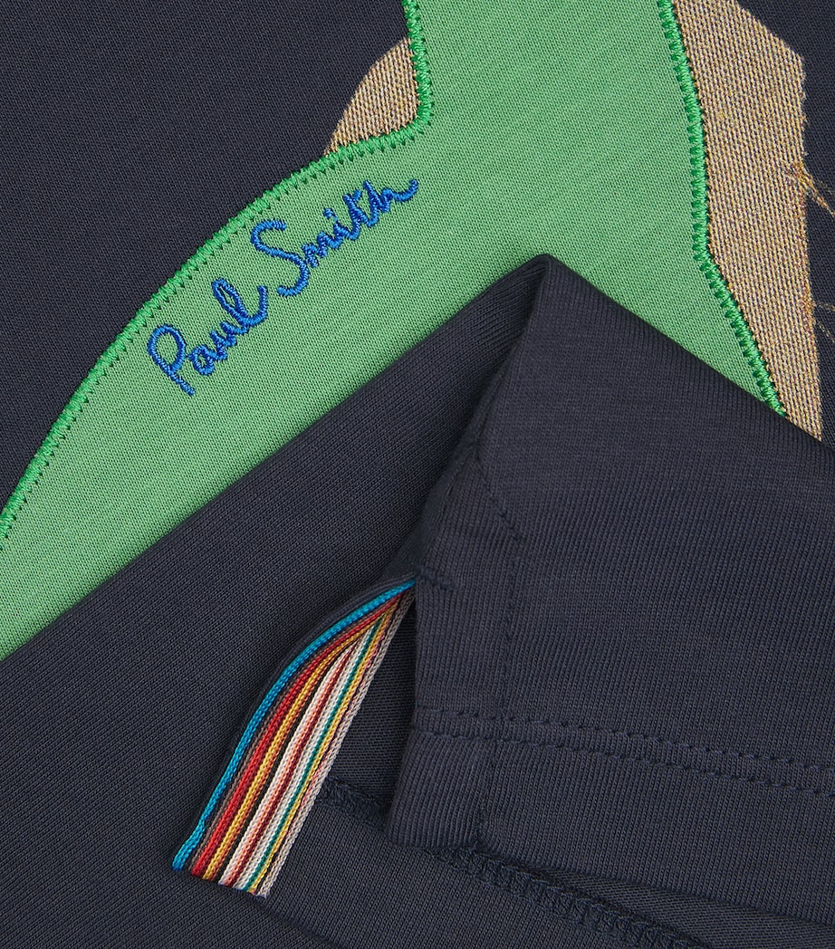 Paul Smith Mens Cotton Bird T-Shirt Image 6