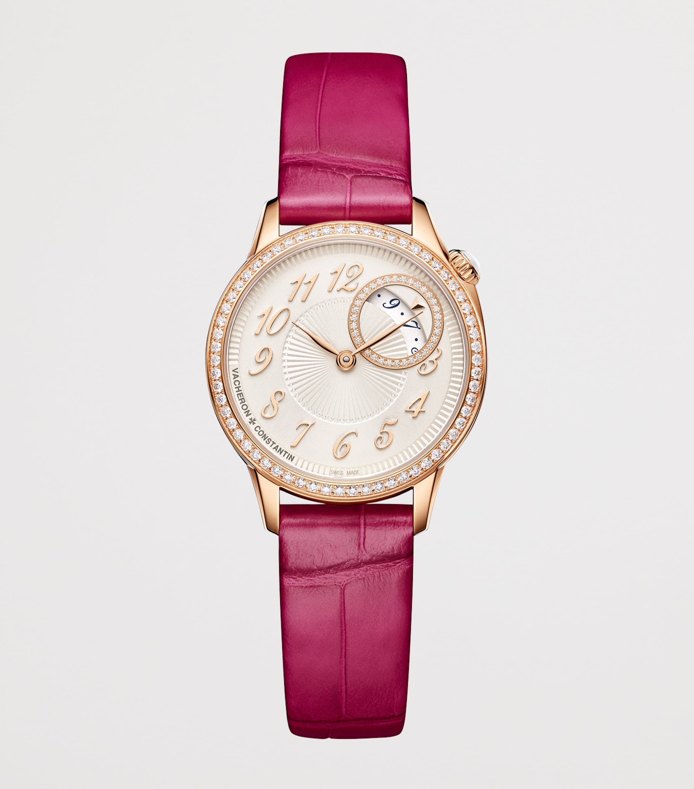 Vacheron Constantin Rose Gold and Diamond Egérie Watch 30mm Pink Gold Image 3