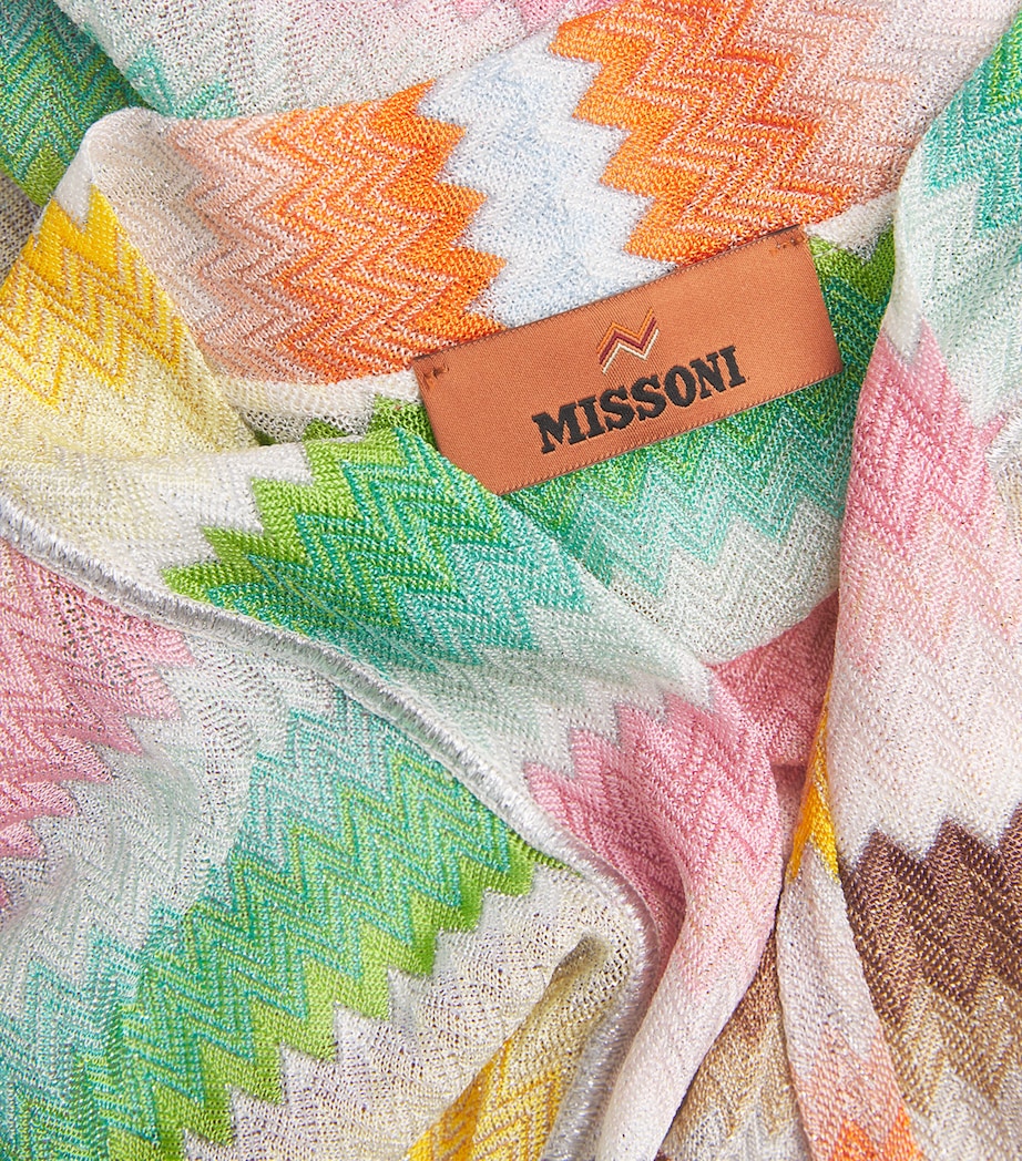 Zigzag Short Robe SM9X2MULTICOLOR Image 5