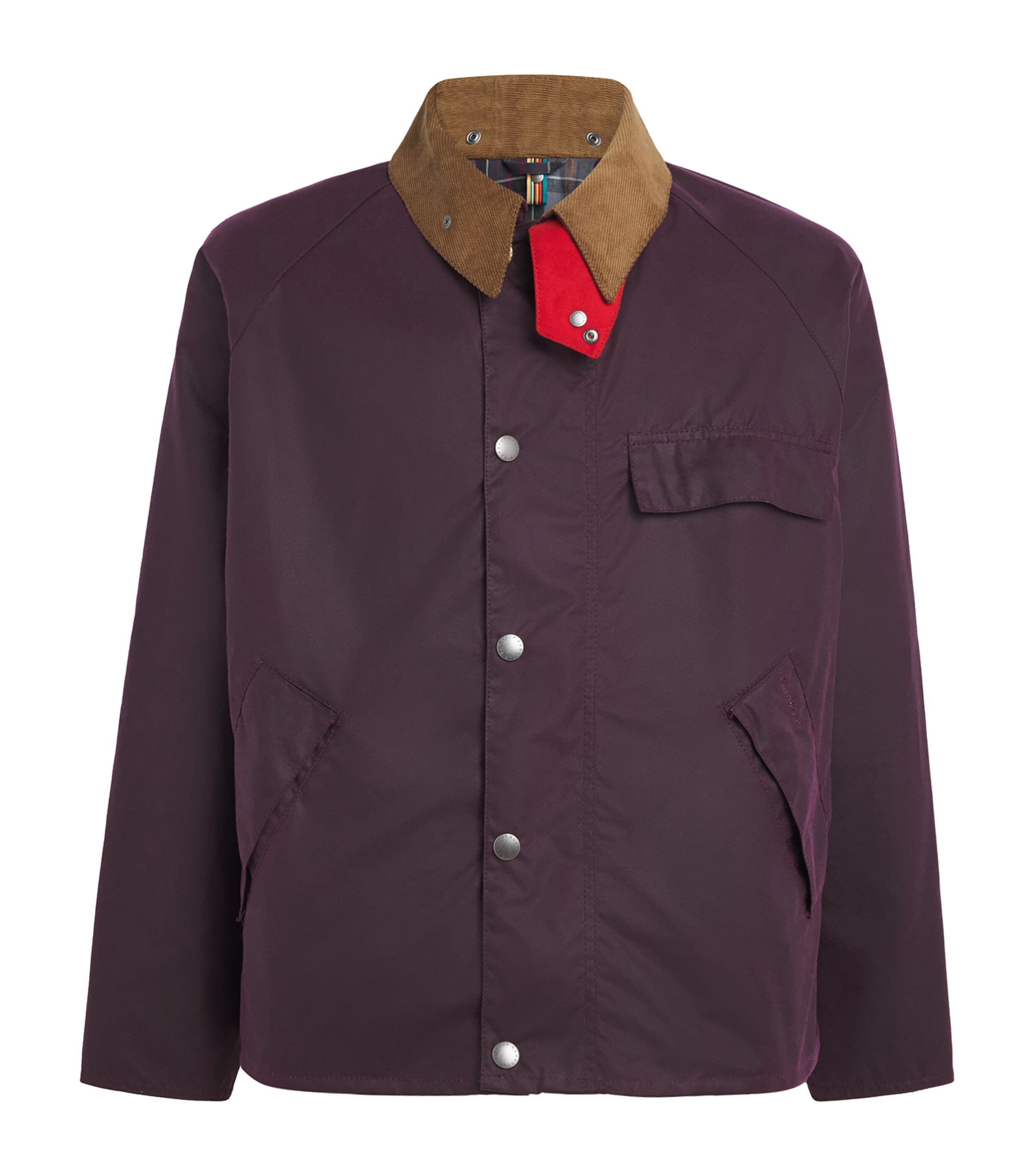 Paul Smith × Barbour Transport 38 Barbour Purple x Paul Smith Transport Waxed Jacket | Harrods US