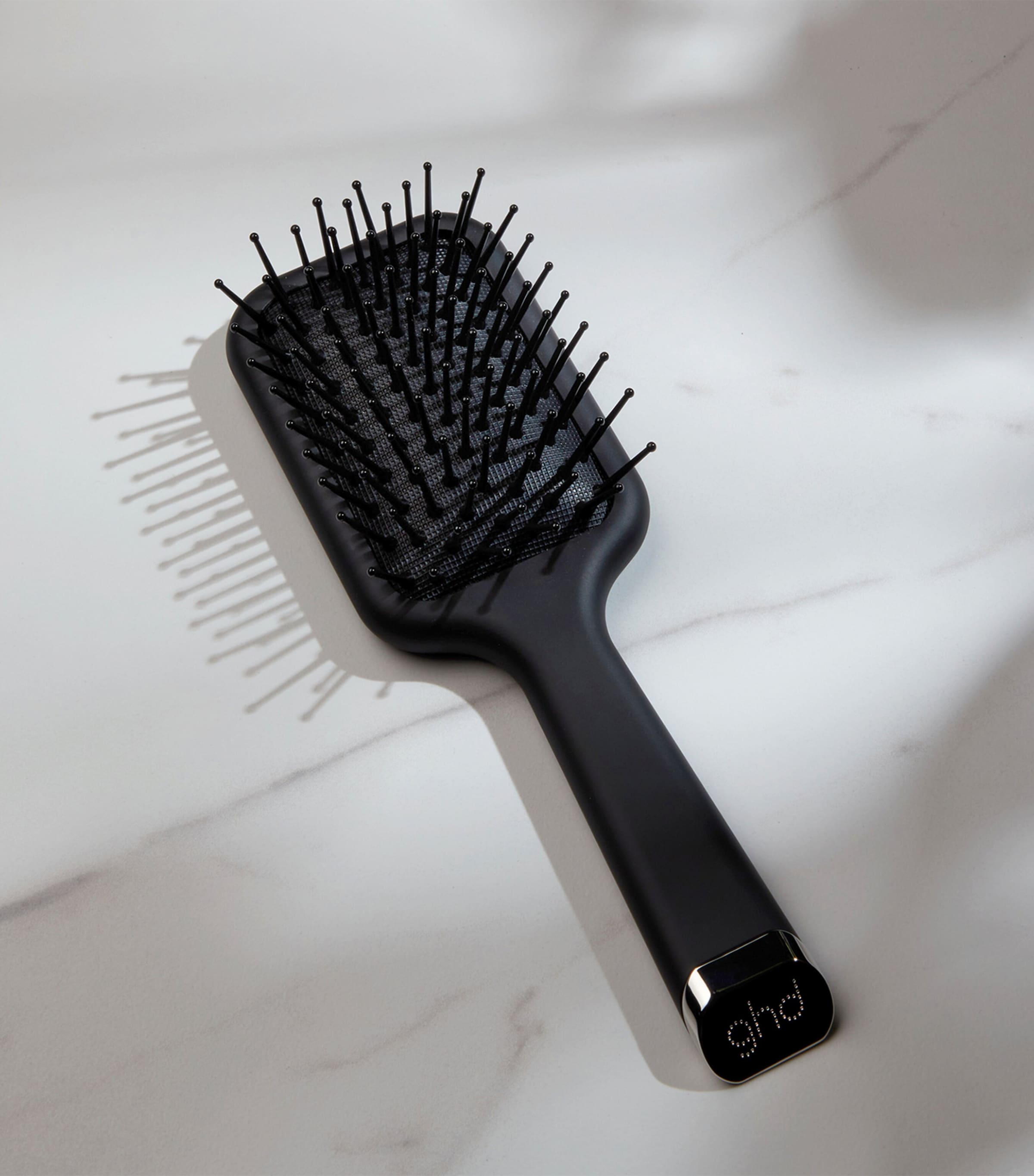 The Mini All-Rounder Paddle Hair Brush NO COLOUR Image 3