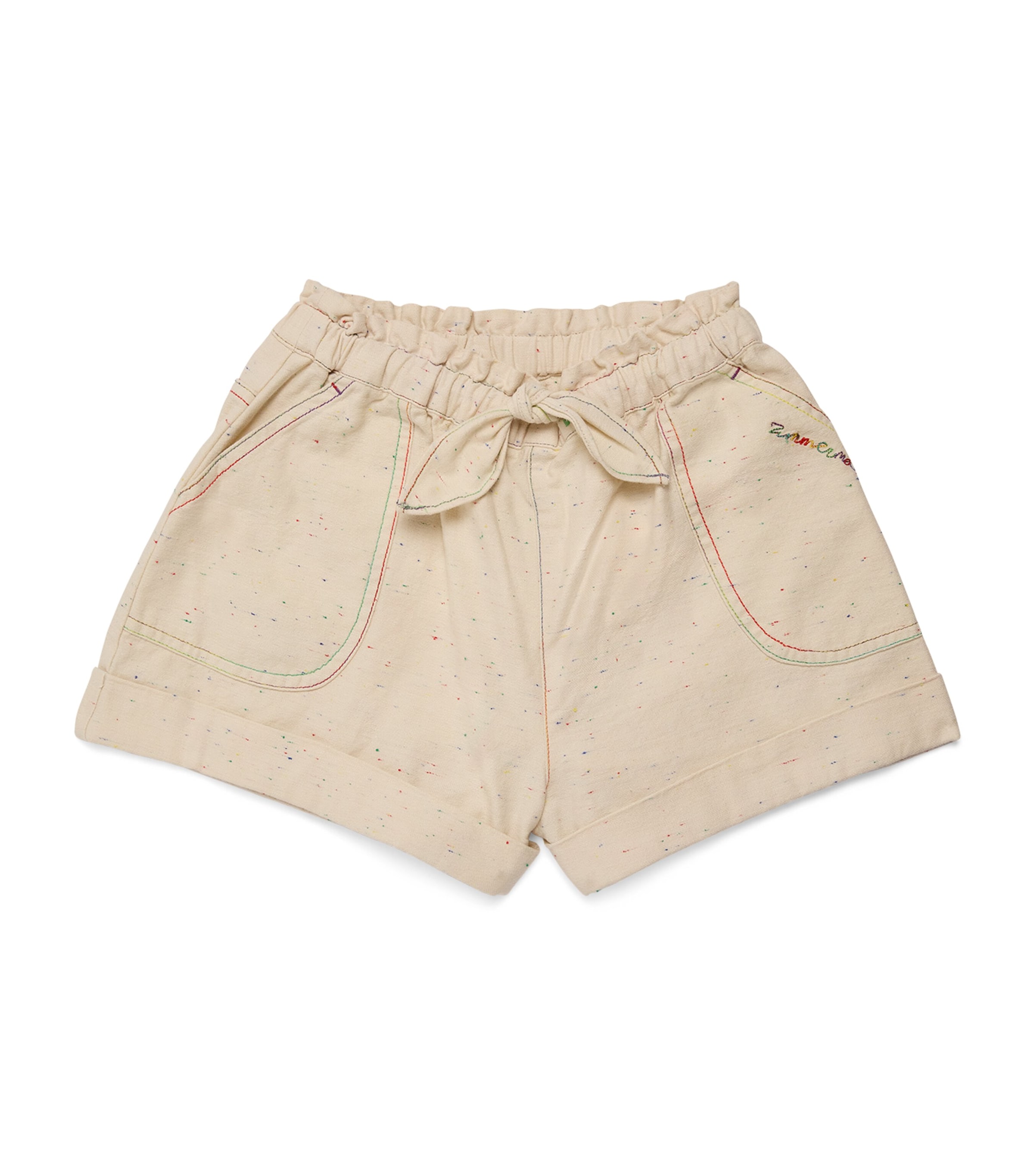 Shop Zimmermann Cotton Wylie Scarf-tie Shorts