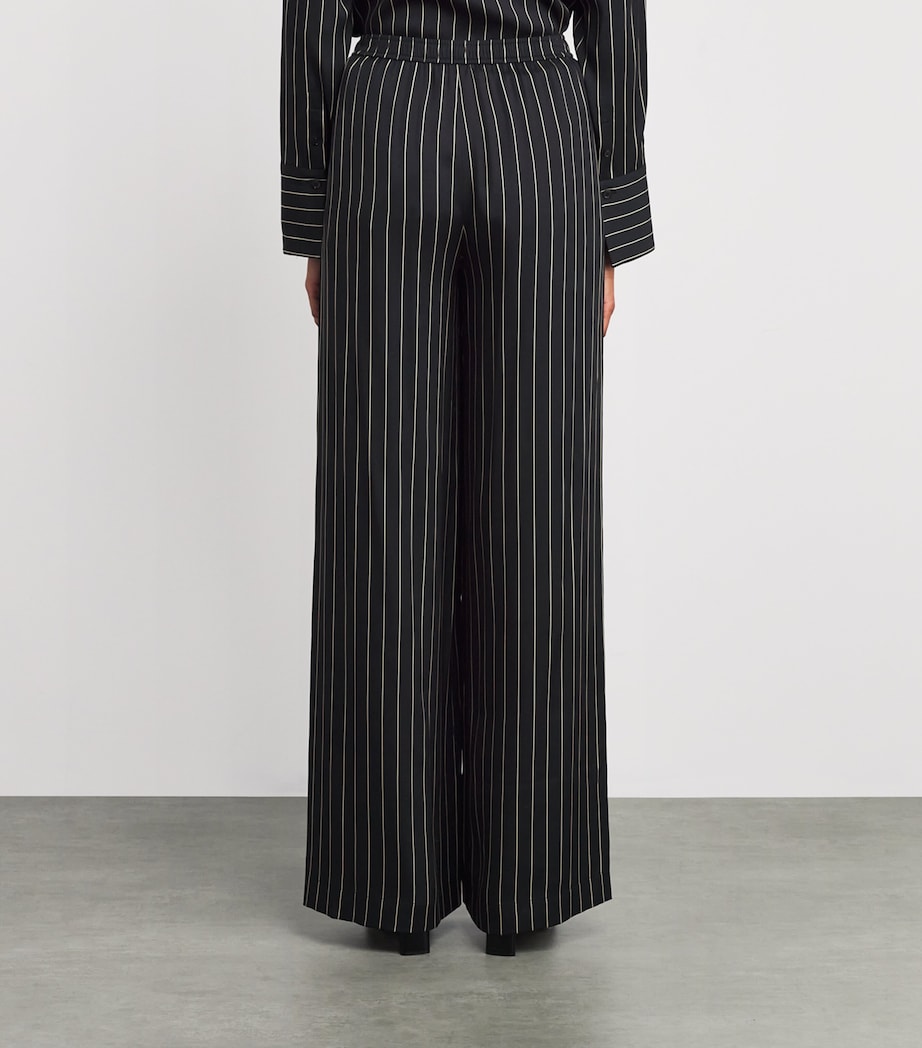 Geometric Print Hulin Trousers BLACK/AFFOGATO Image 4