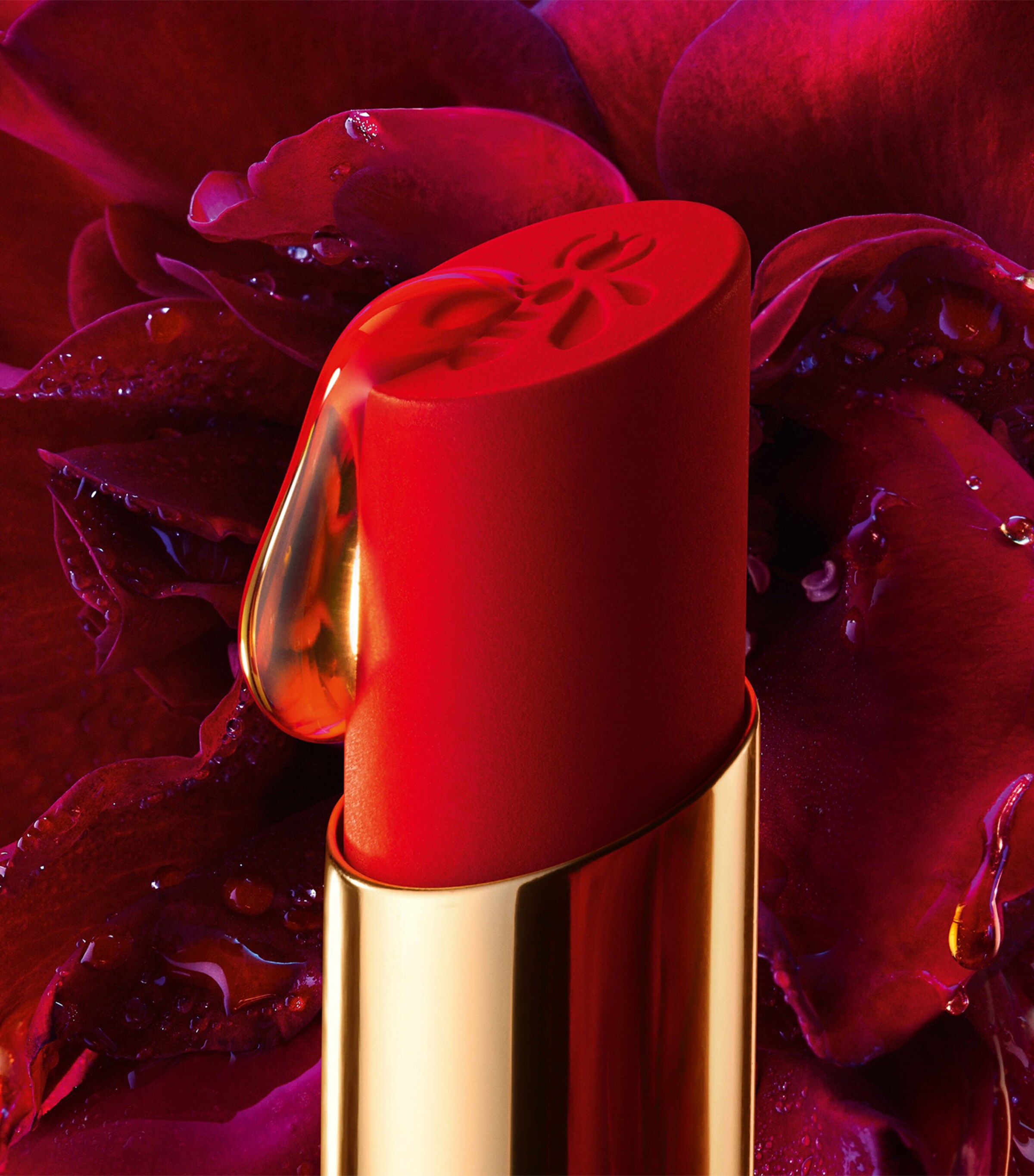 Guerlain KissKiss Honey-Infused Intense Lipstick - Refill Radiant Jasmine Image 7