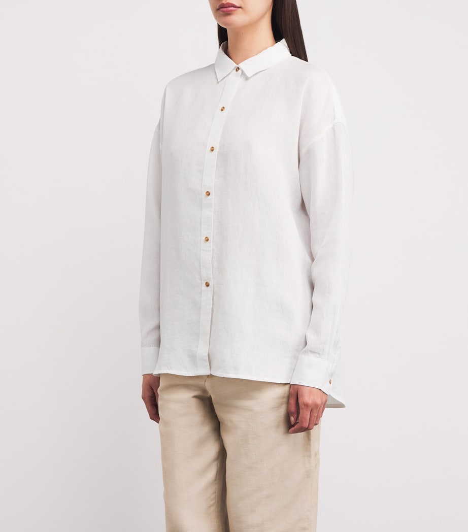 Linen Hampton Shirt WHTE/SFRI DRS TRTN Image 3