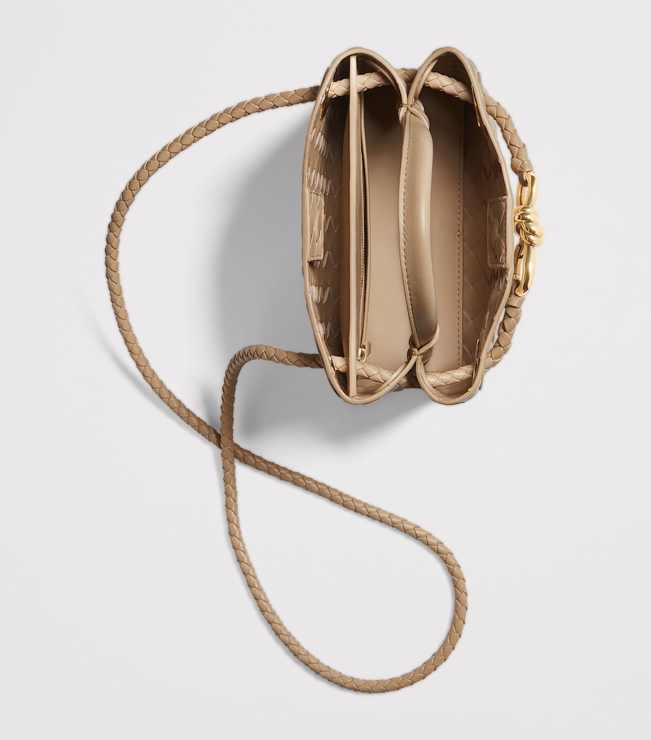 Bottega Veneta Mini Leather Andiamo Top-Handle Bag Image 4
