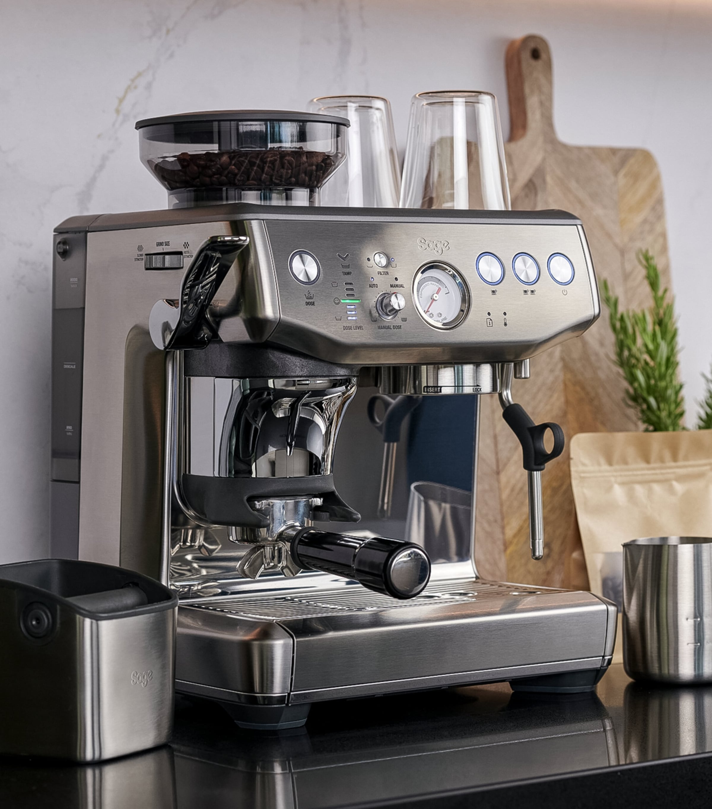The Barista Express Impress Coffee Machine STAINLESS STEEL Image 9