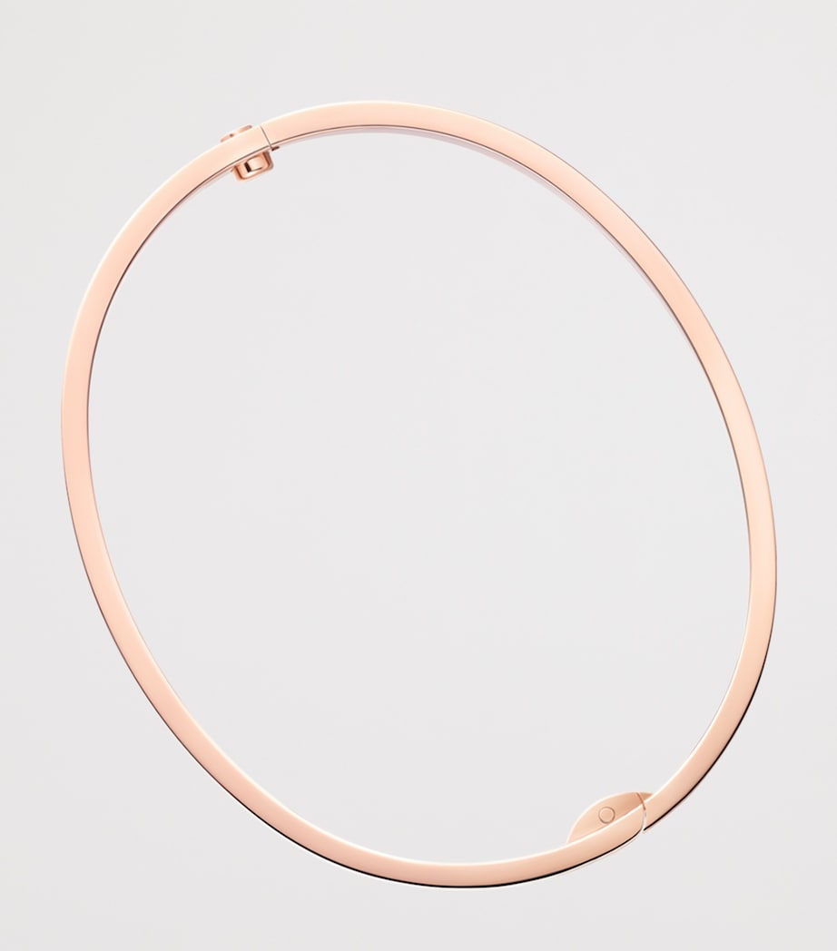 LOVE Rose Gold and Diamond Bracelet ROSE GOLD Image 3