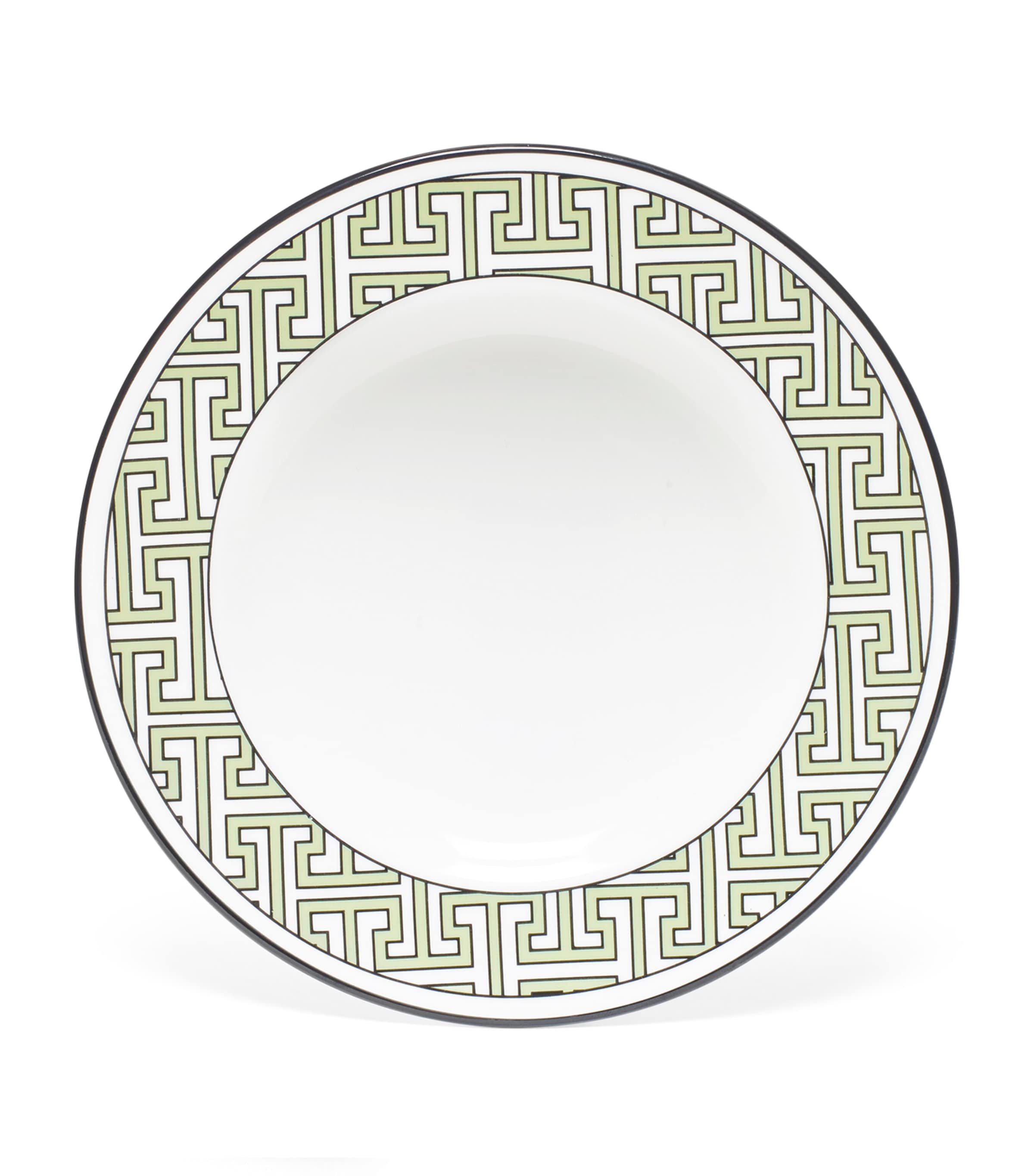 Shop O.w.london O. W.london Maze Tea Plate In Green