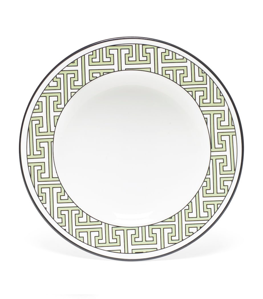 Maze Tea Plate (16.5cm) GREEN Image 1