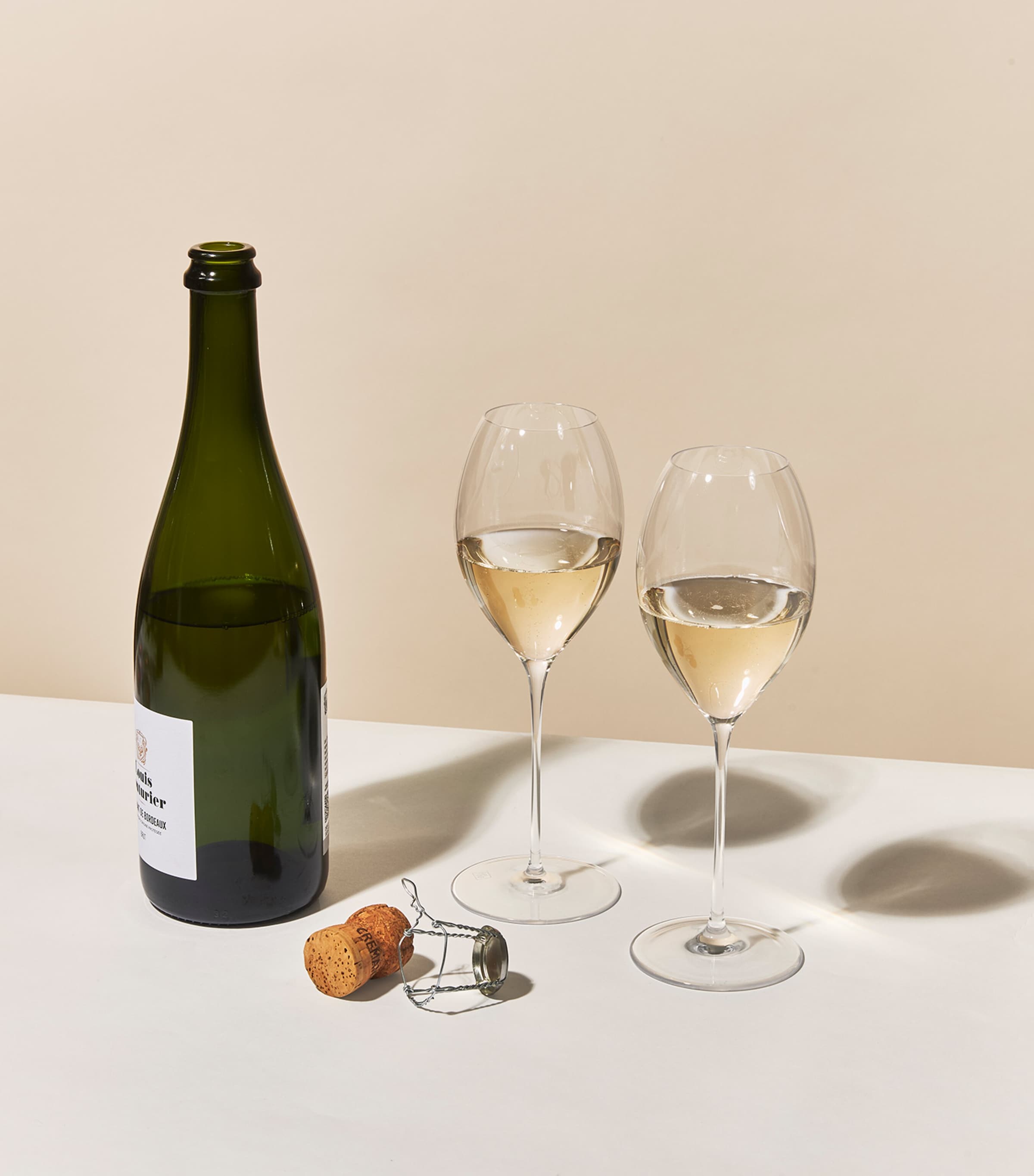 Richard Brendon Champagne Glasses (Set of 2) Clear Image 3