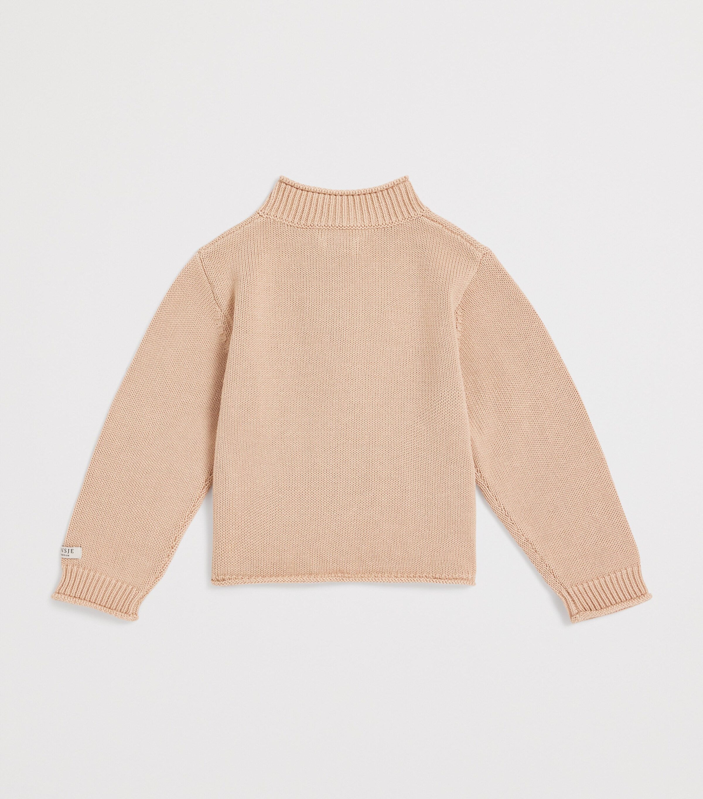 Donsje Organic Cotton Danta Cardigan (0-30 Months) Mocha Image 2