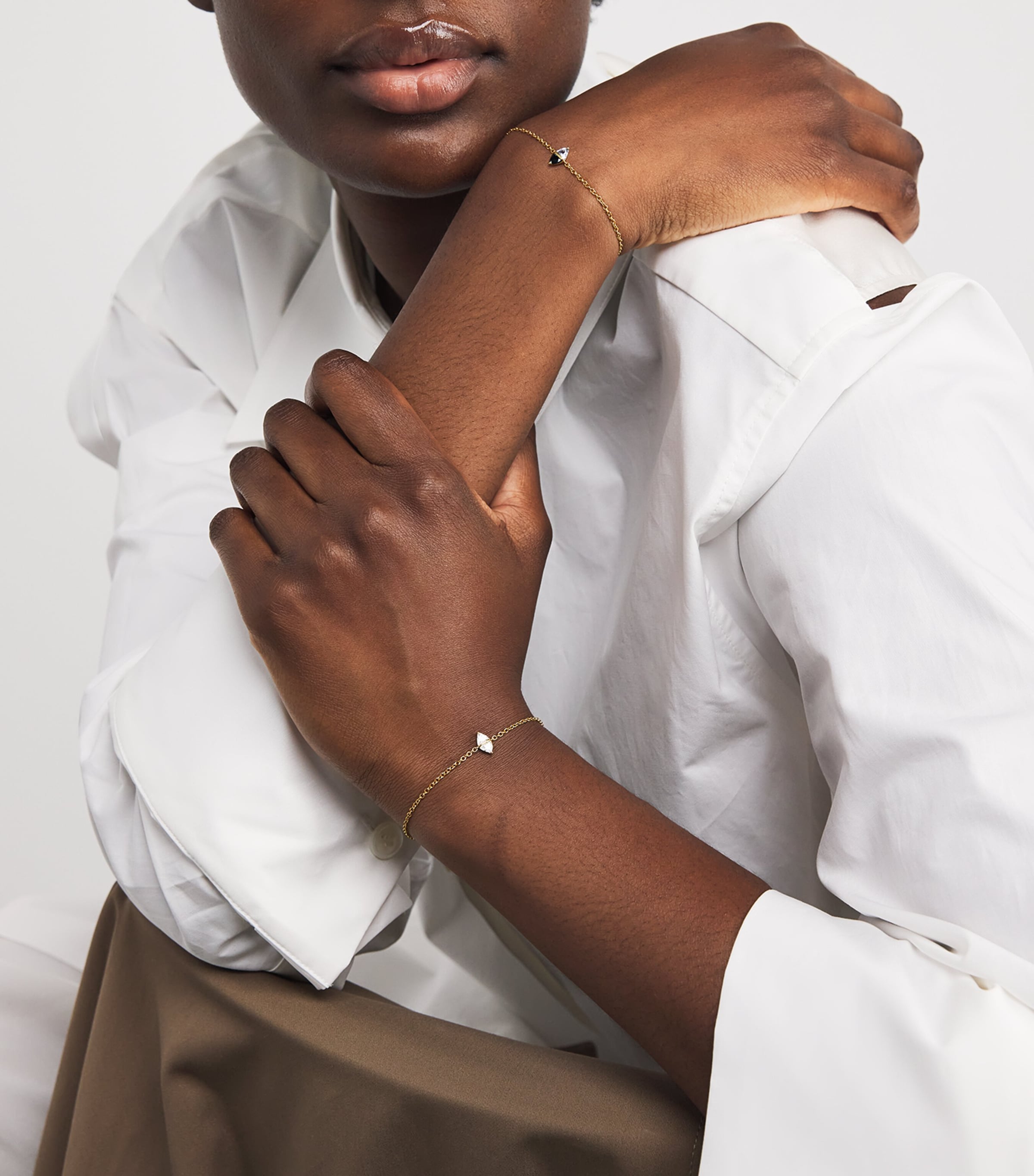 Yellow Gold and Diamond Tilly Bracelet YELLOW GOLD Image 5