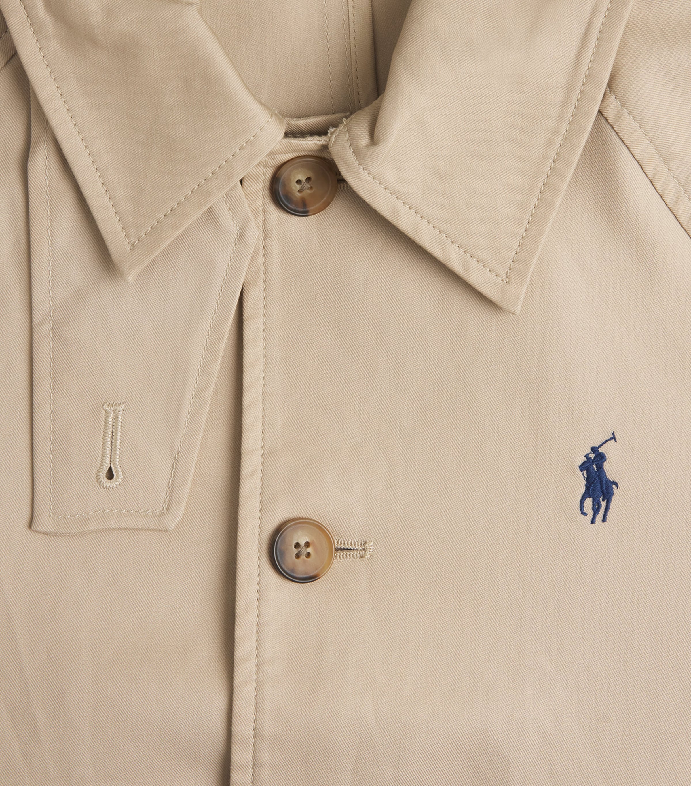 Twill Polo Pony Jacket BEIGE Image 5