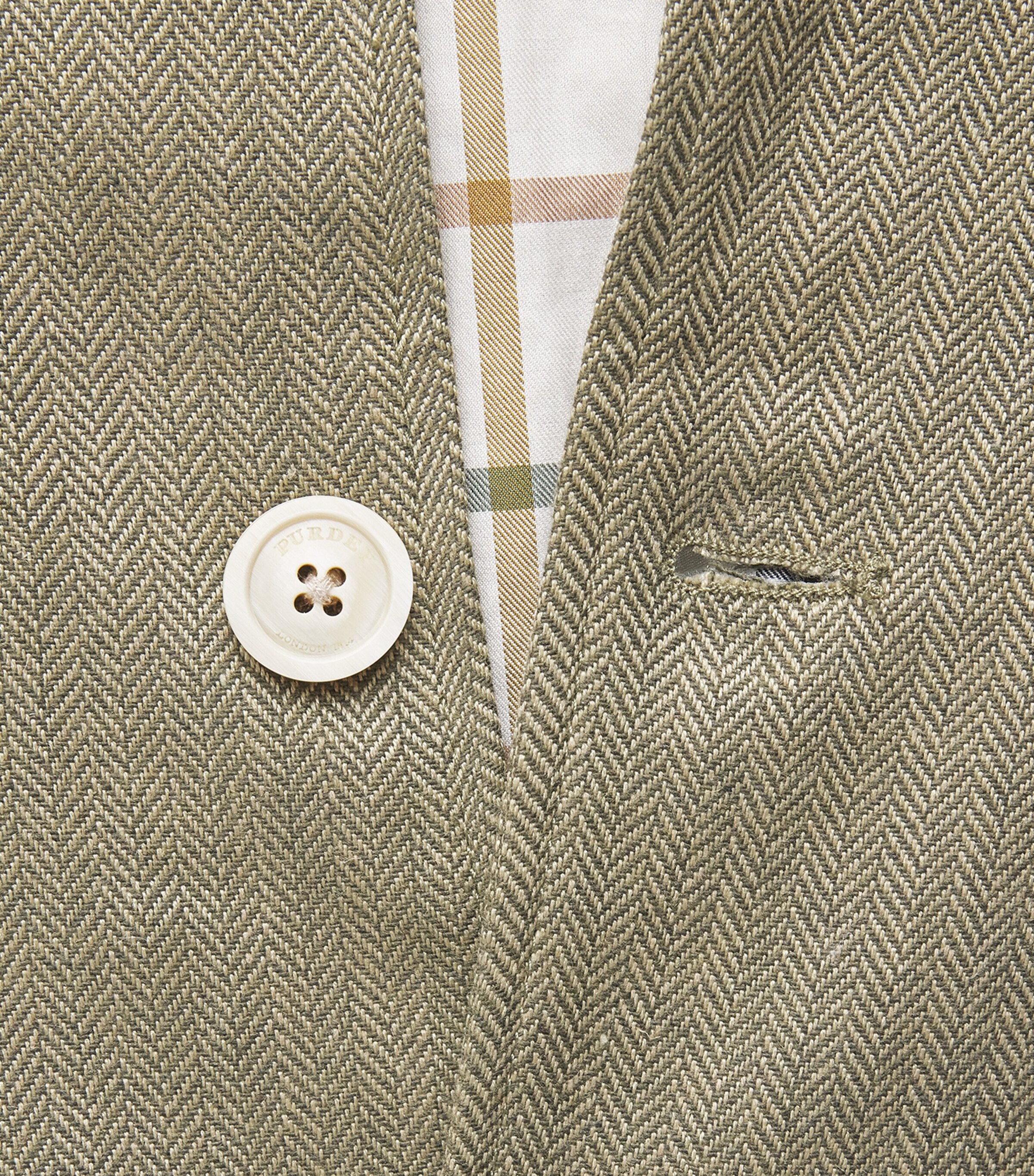 Purdey Mens Cotton-Blend Kalahari Gilet Sge Image 7