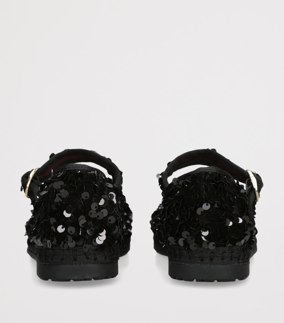 The Little Prince Mary Jane Flats BLACK Image 2