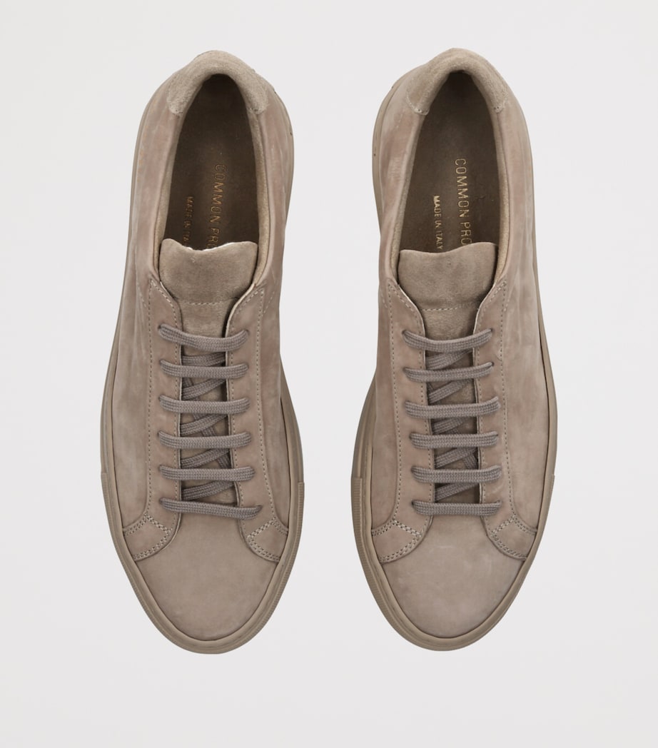 Suede Achilles 2.0 Sneakers BEIGE Image 4