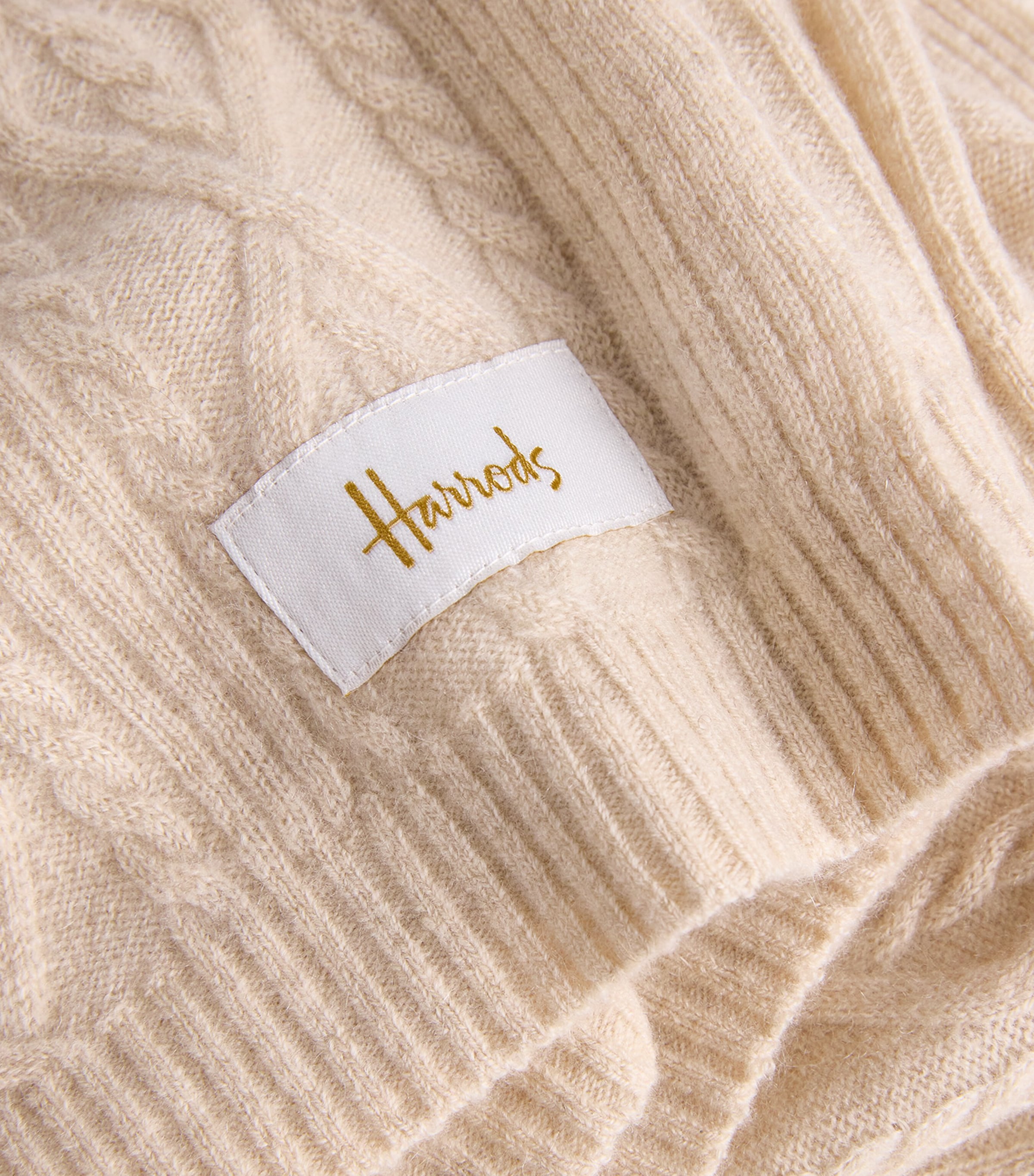 Cashmere Shawl OATMEAL Image 3