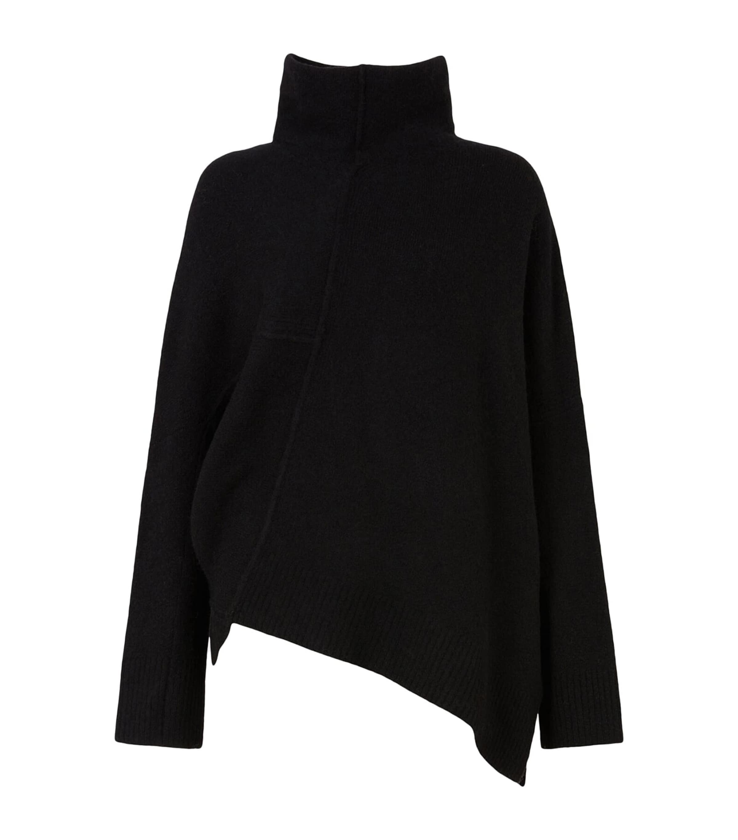 Shop Allsaints Lock Rollneck Sweater In Black