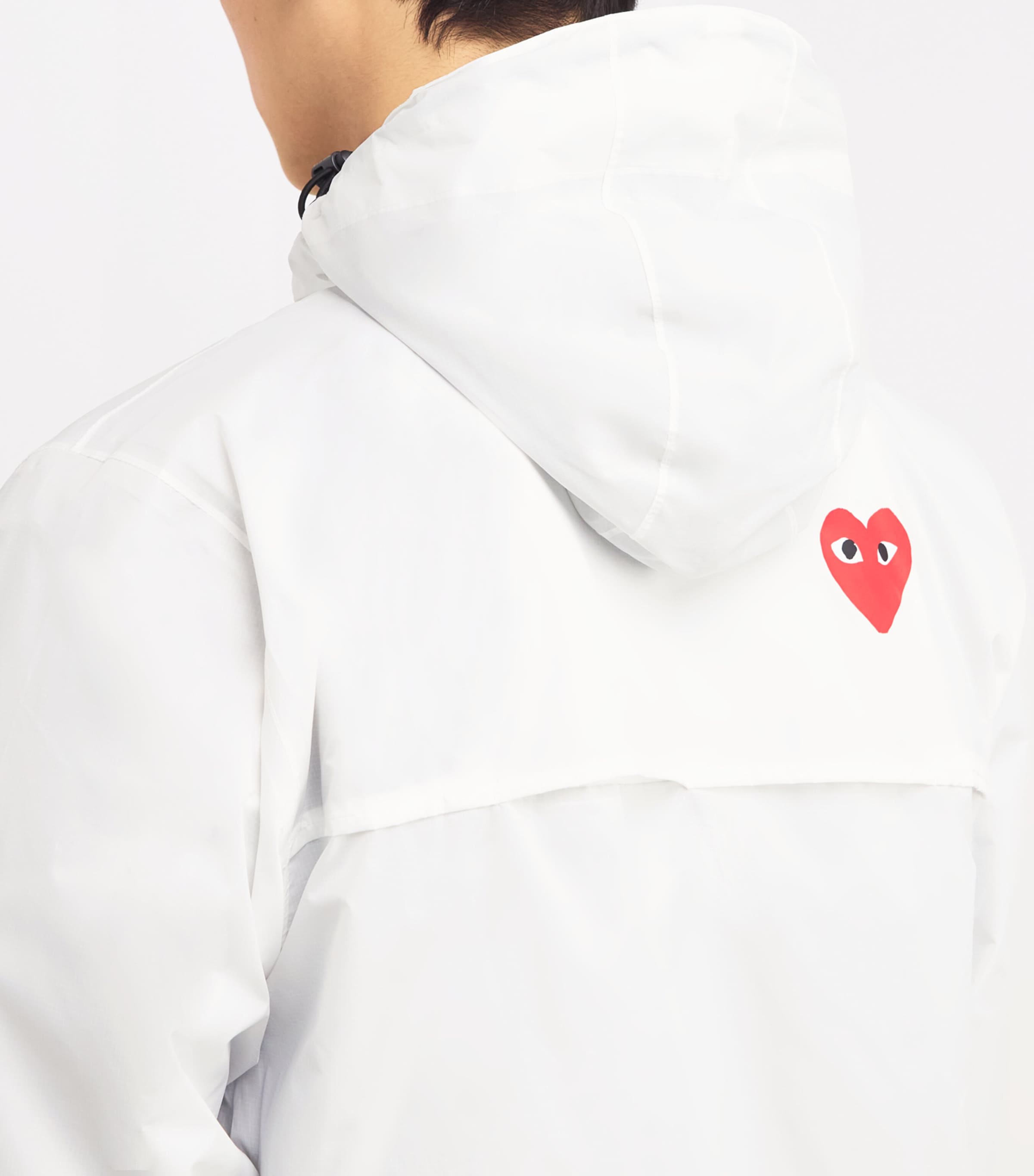 x K-Way Nylon Water-Resistant Jacket WHITE Image 6