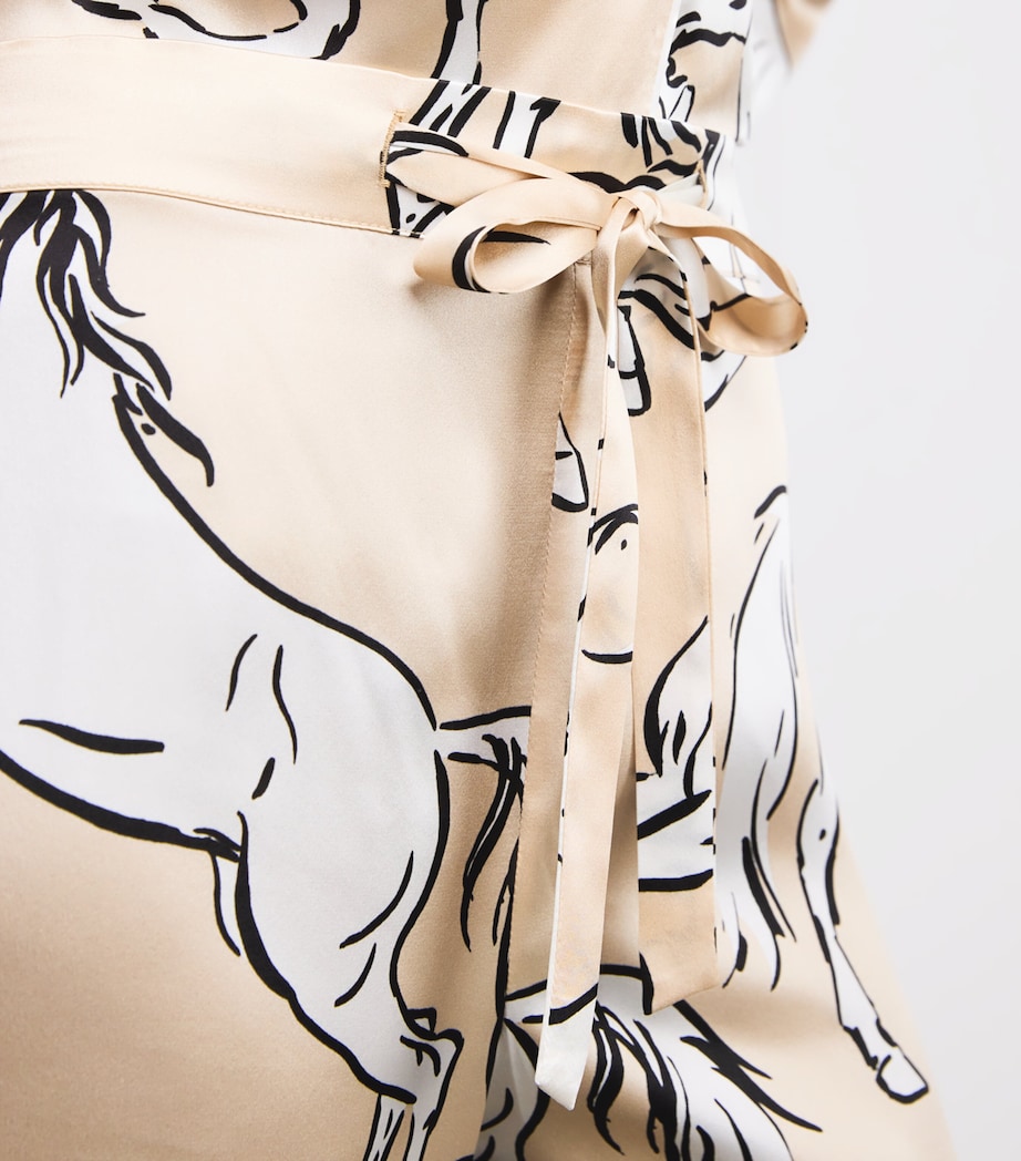 Silk Lila Clementine Horse Pyjamas CLEMENTINE Image 6