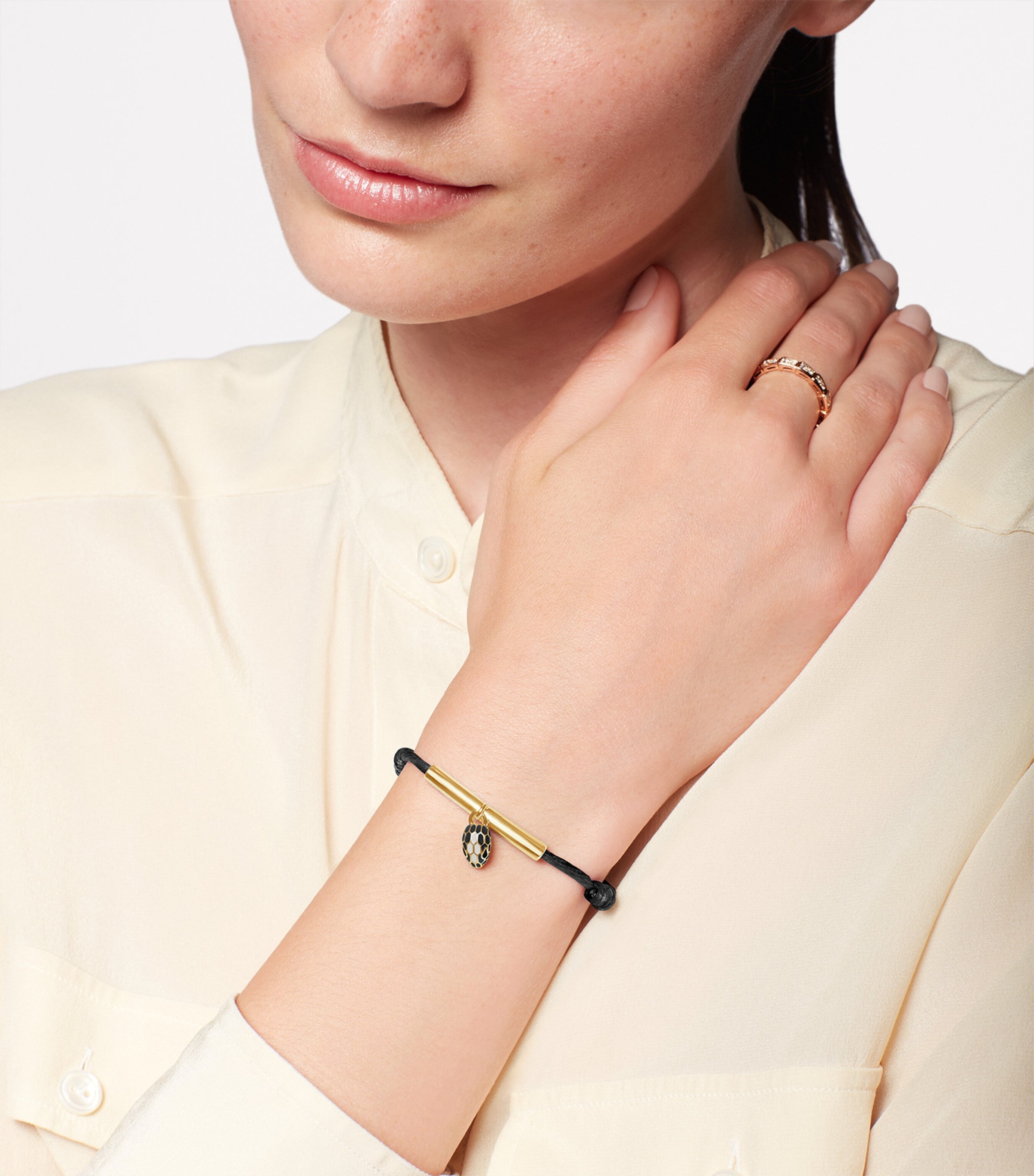 Serpenti Forever Bracelet BLACK Image 2