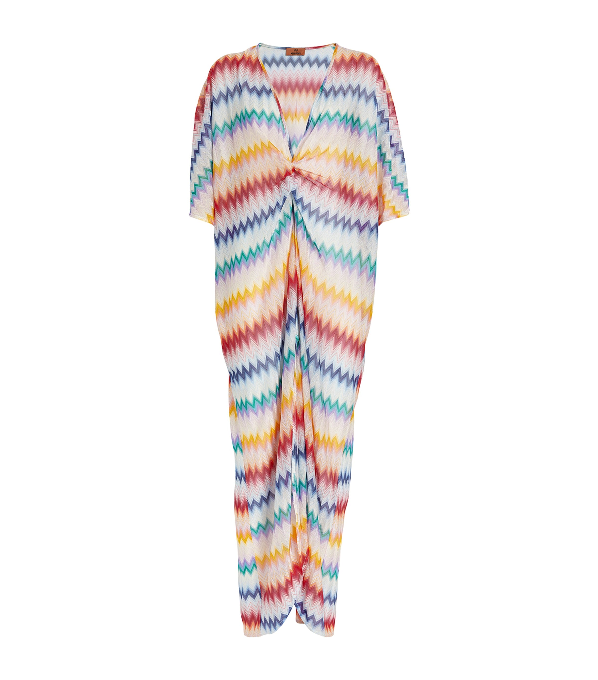 Shop Missoni Metallic Zigzag Kaftan