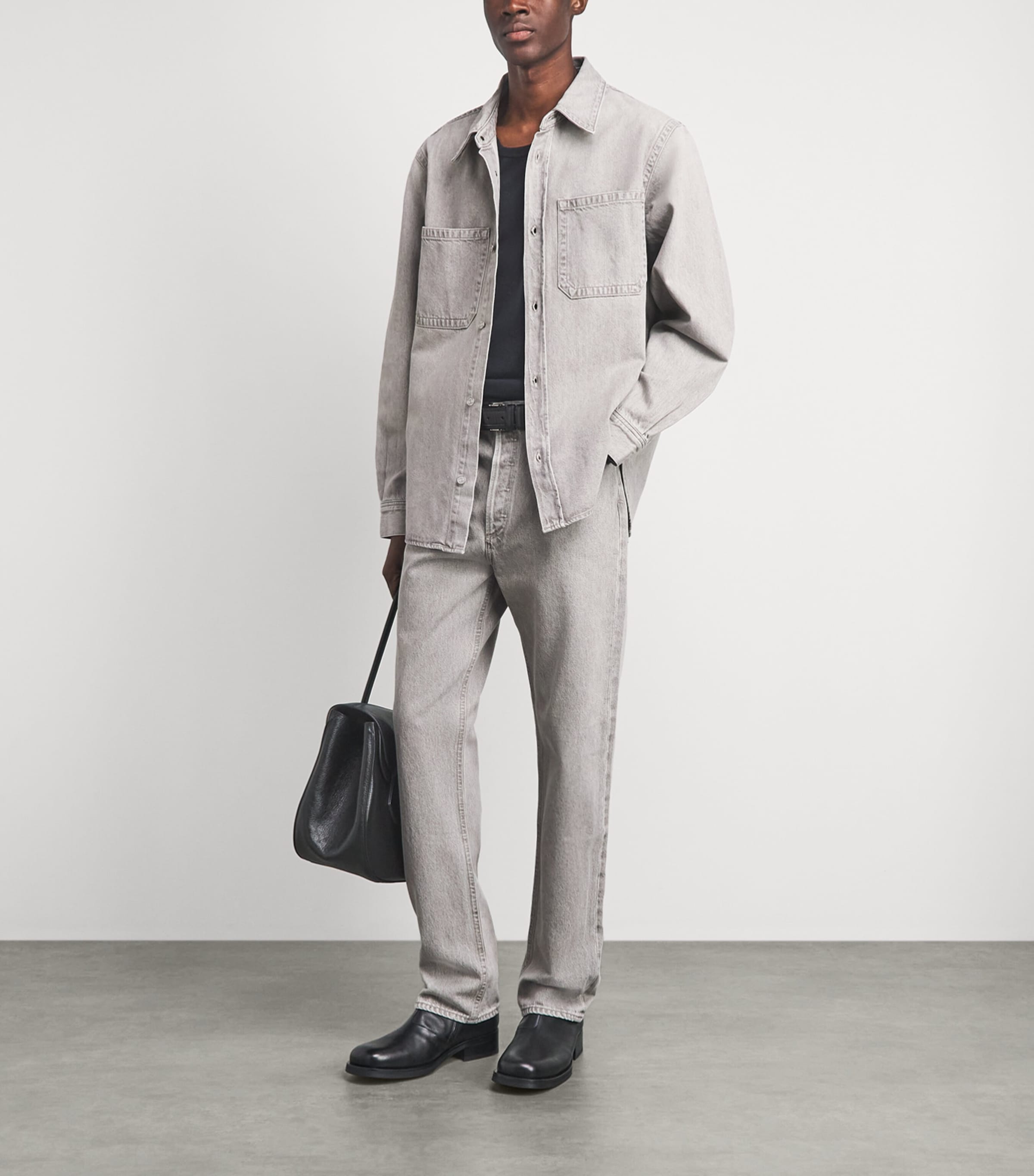 AGOLDE Mens Craven Denim Shirt Digital Image 2