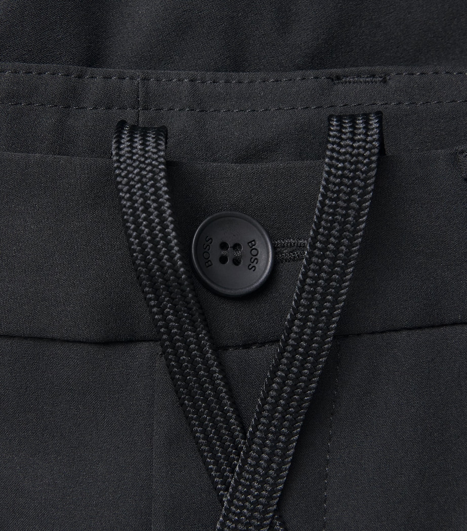 BOSS Mens Commuter Slim Chinos Black Image 6