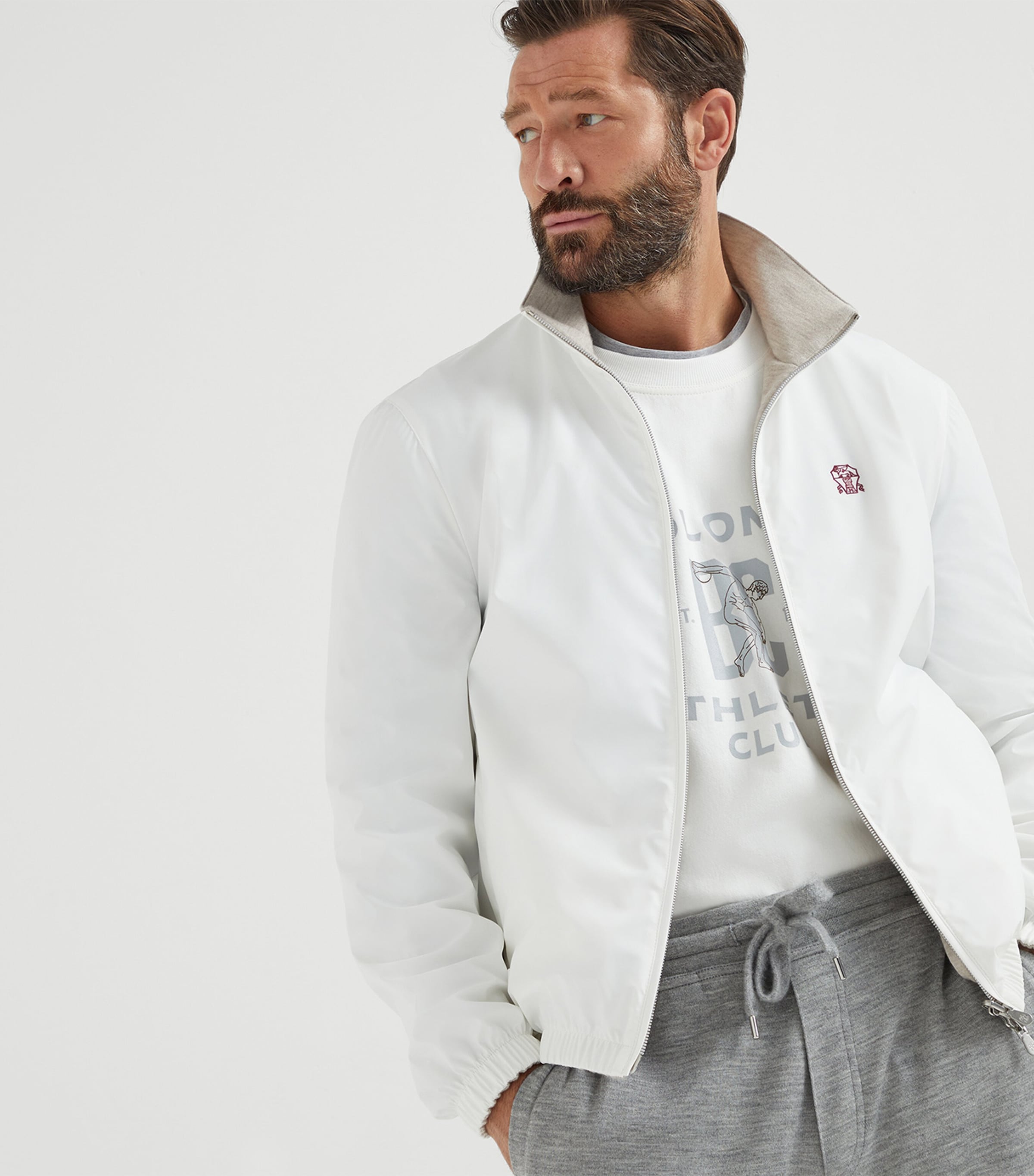 Reversible Logo Jacket CJE64 Image 4