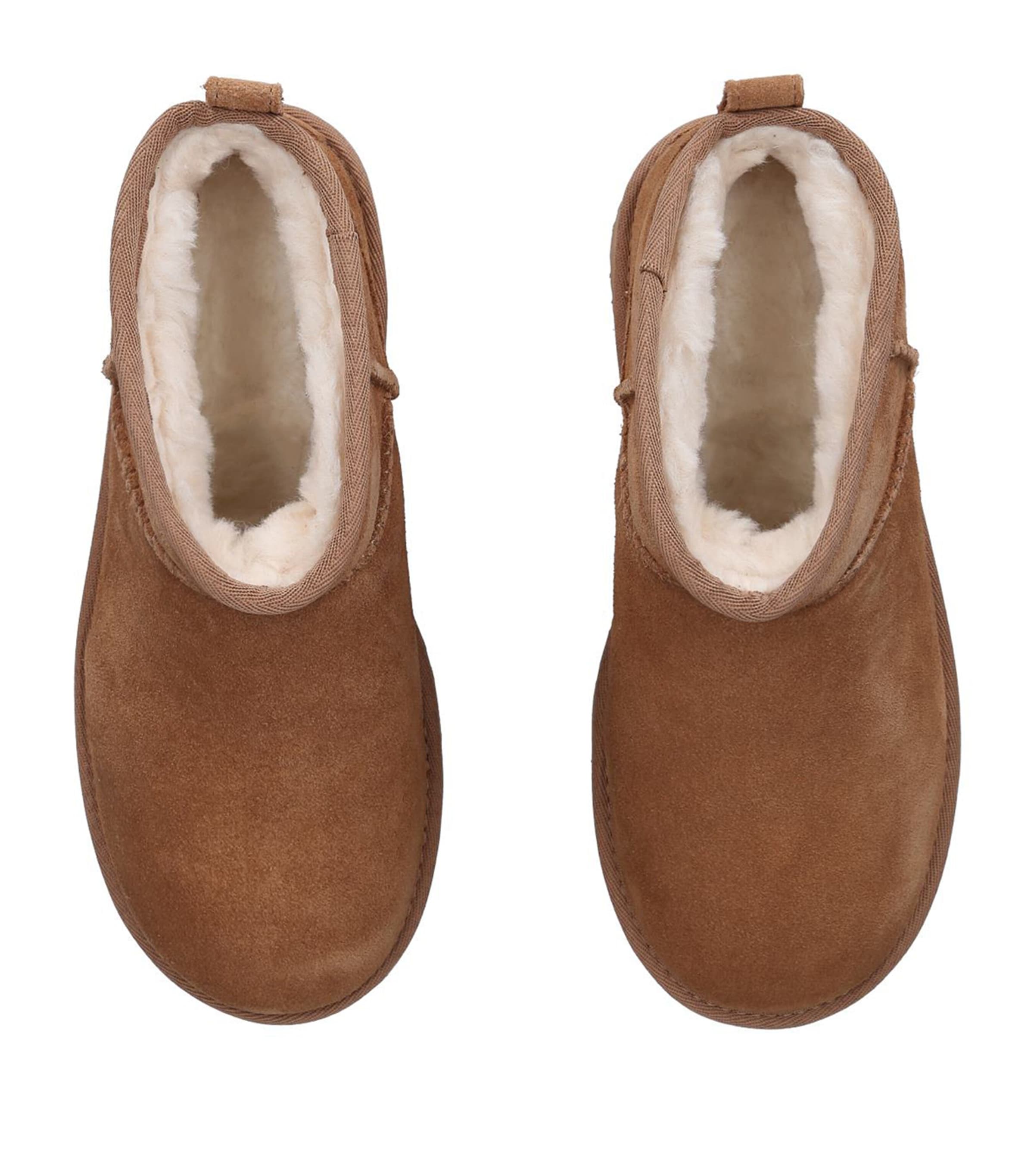 Suede Classic Ultra Mini Platform Boots CHESTNUT Image 4