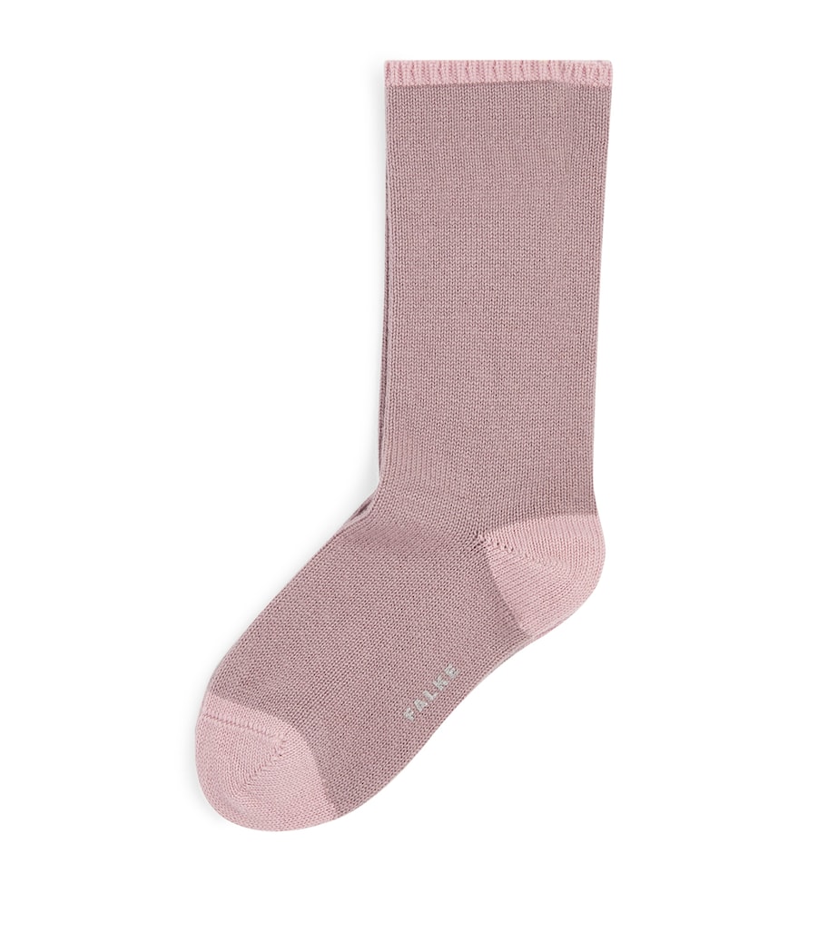 Cashmere Socks PINK Image 1