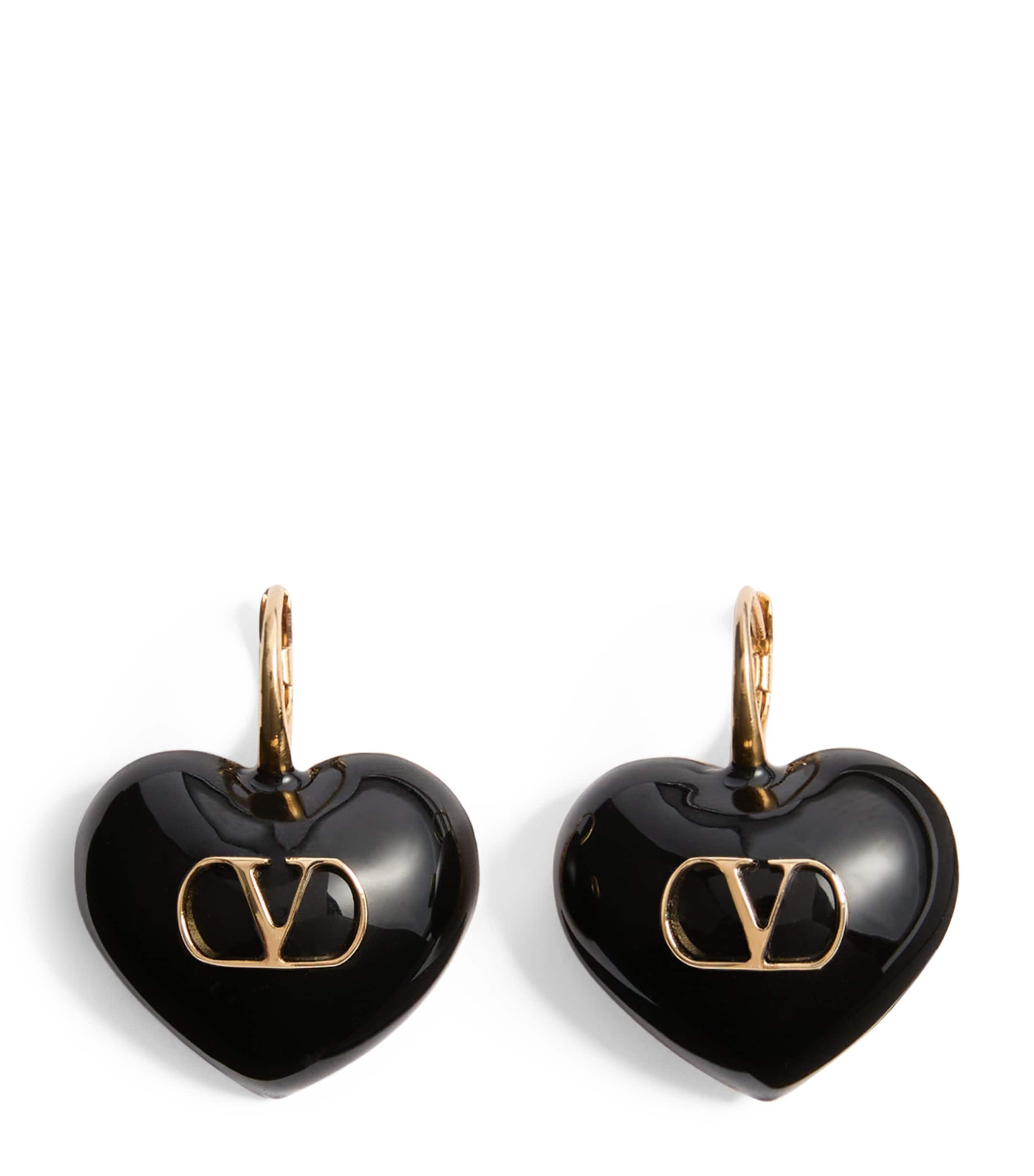 Enamel Coeur Royal Earrings 0RN Image 1