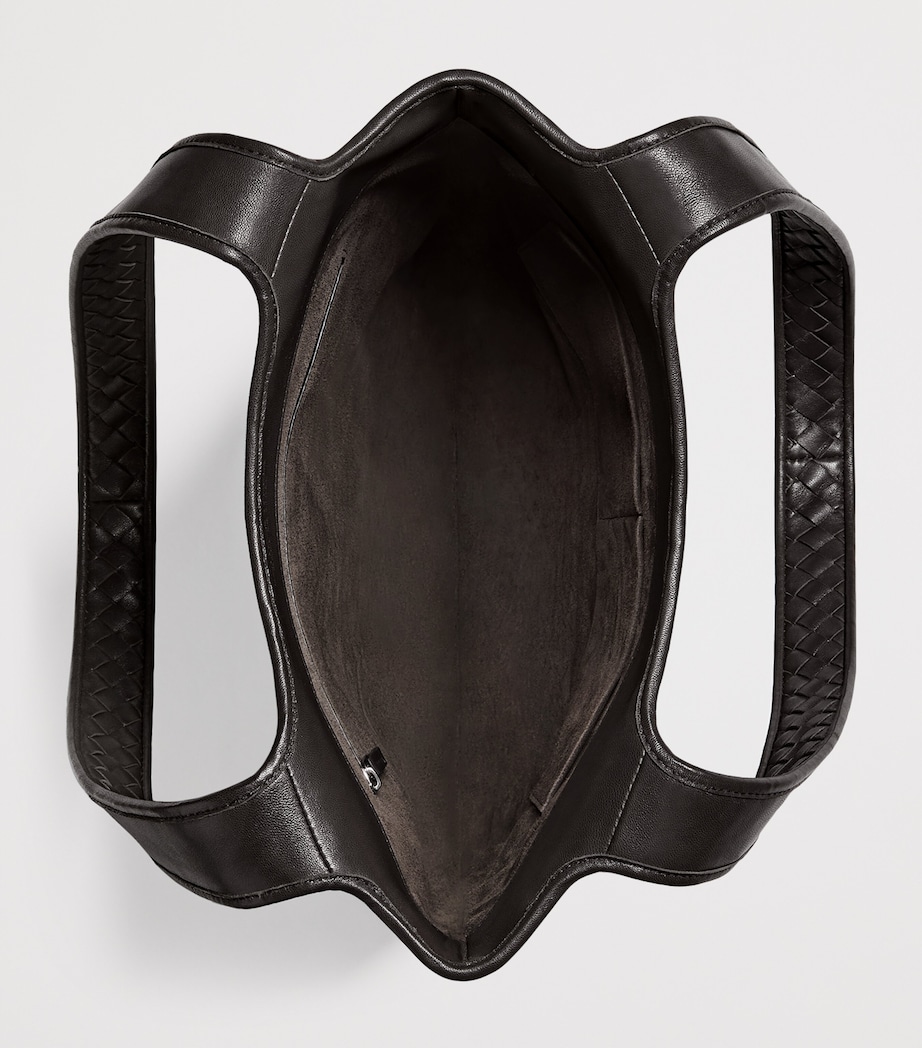 Bottega Veneta Small Leather Veneto Tote Bag Image 6